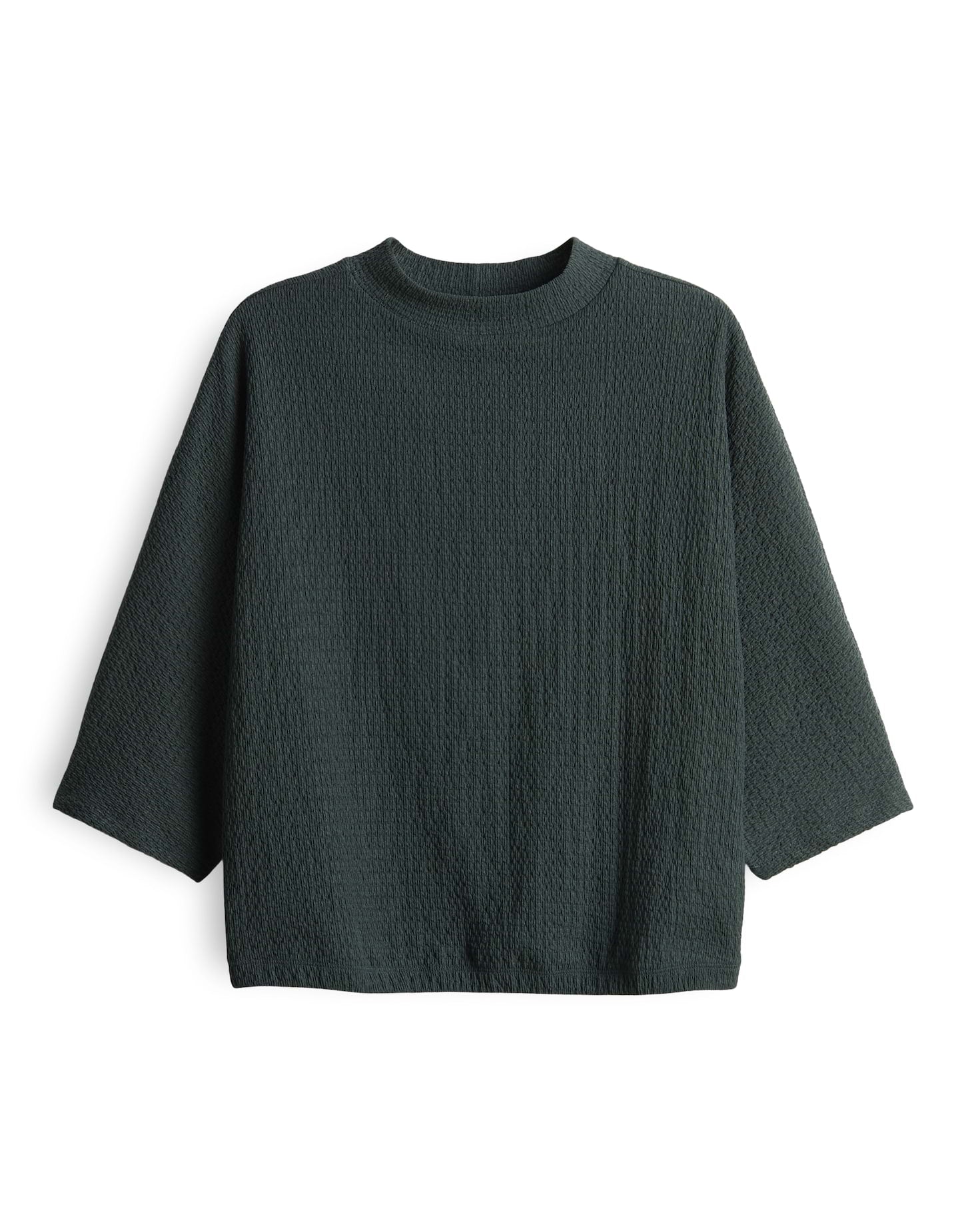 OPUS Regular strukturiertes Jerseyshirt Siconi