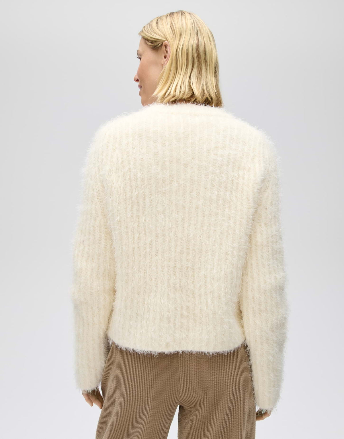 Strickpullover aus flauschigem Effektgarn Regular Fit Pontes