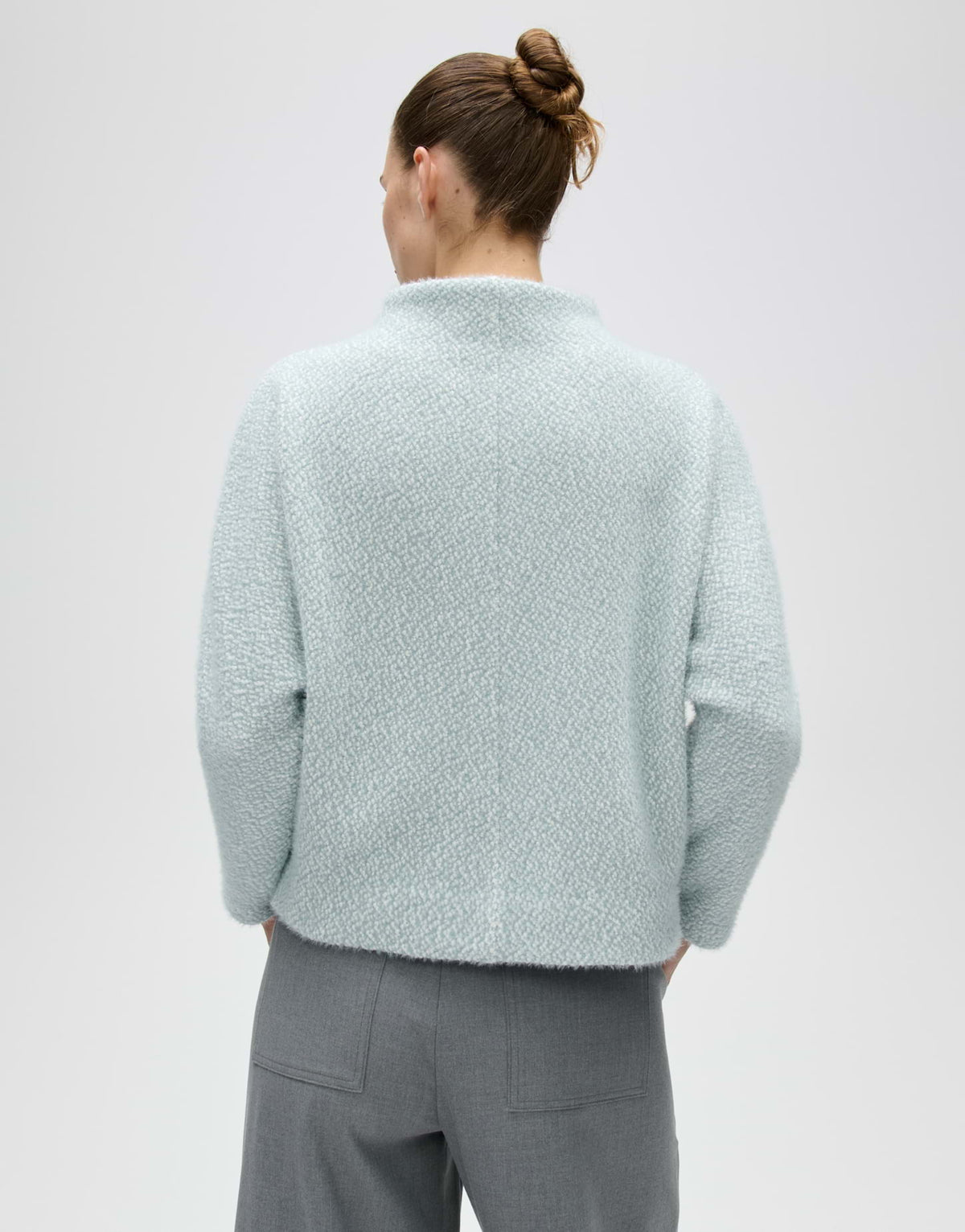 Sweatshirt mit zweifarbiger Struktur Loose Fit Genuri