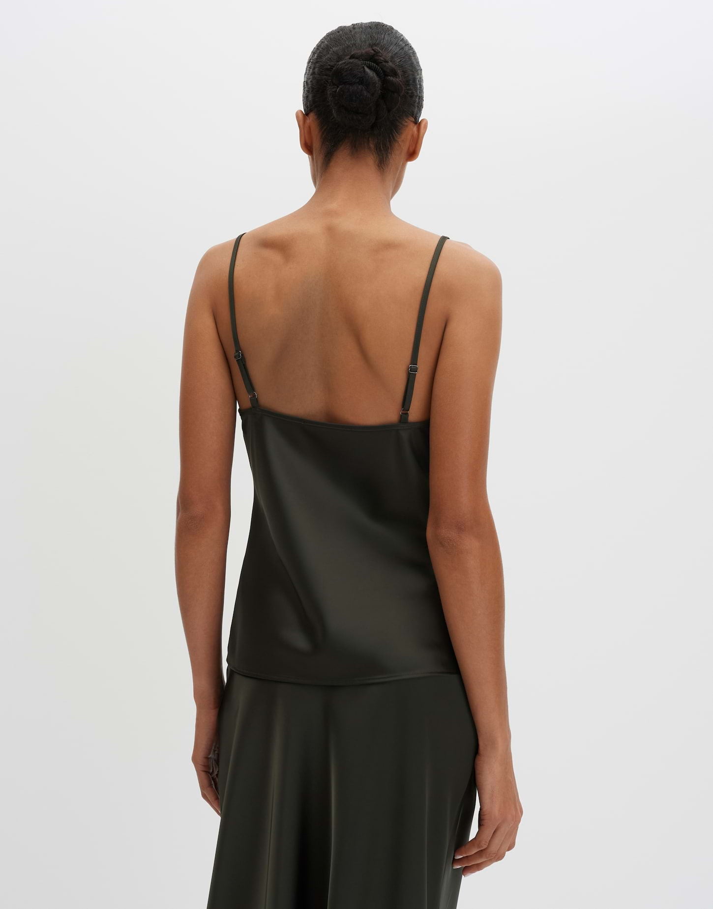 someday zartes Spitzentop aus Satin Regular Fit Zabelle