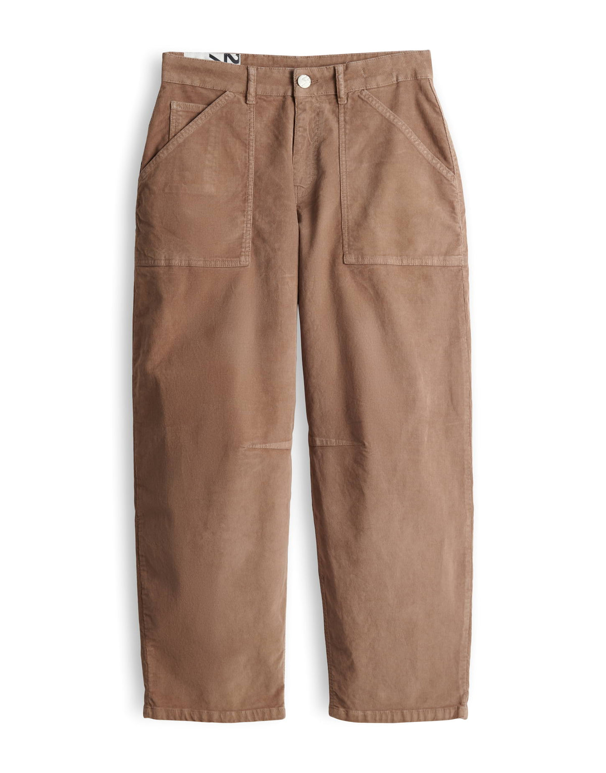 Barrel Jeans aus Feincord Mid Rise Lissie boldi