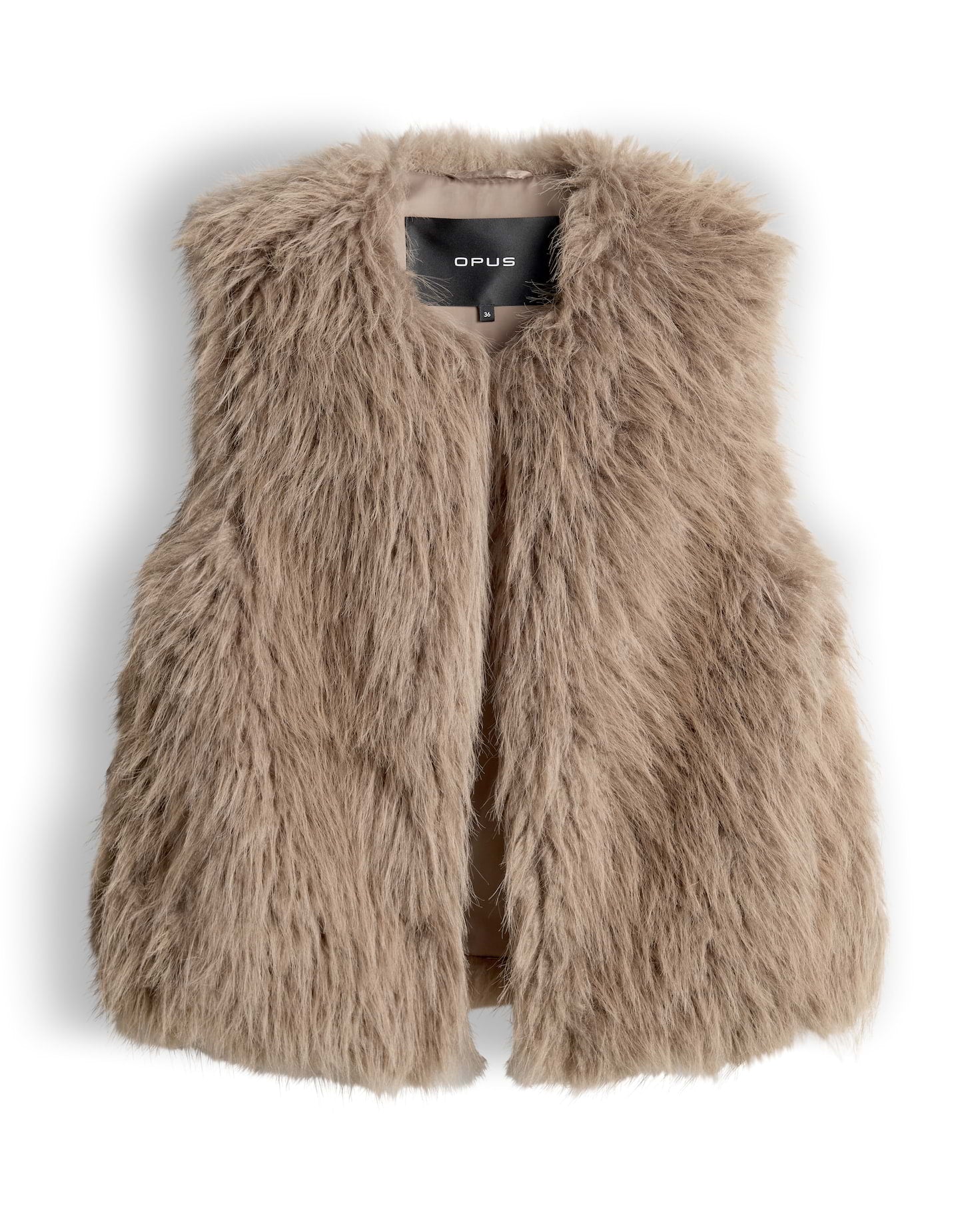 OPUS Regular Weste in Felloptik Wondra