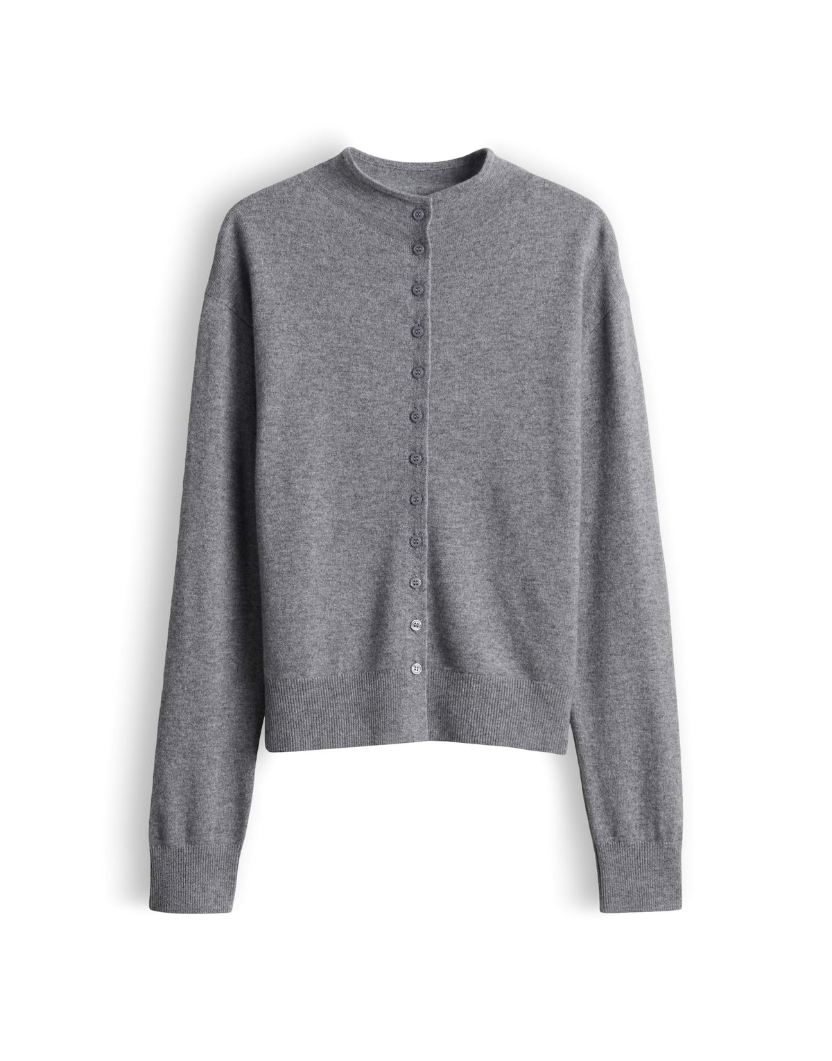 Feinstrickjacke mit Kaschmiranteil Slim Fit Tenali