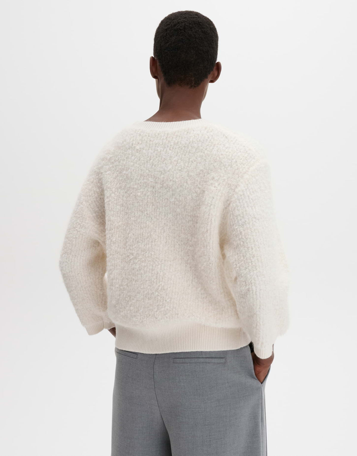Strickpullover aus Blouclégarn Regular Fit Talpa