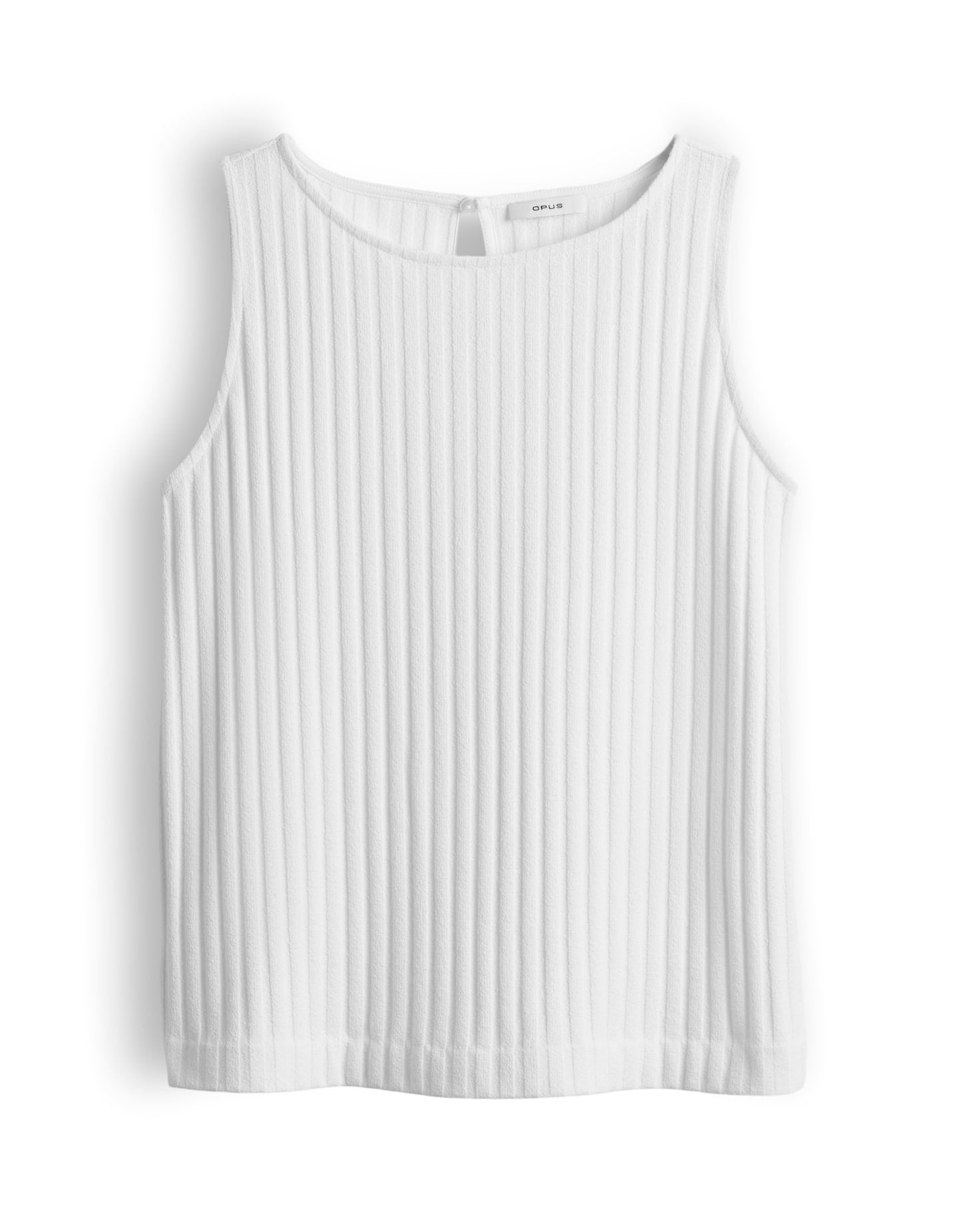 OPUS Jerseytop in Rippstruktur Regular Fit Ipoma slit