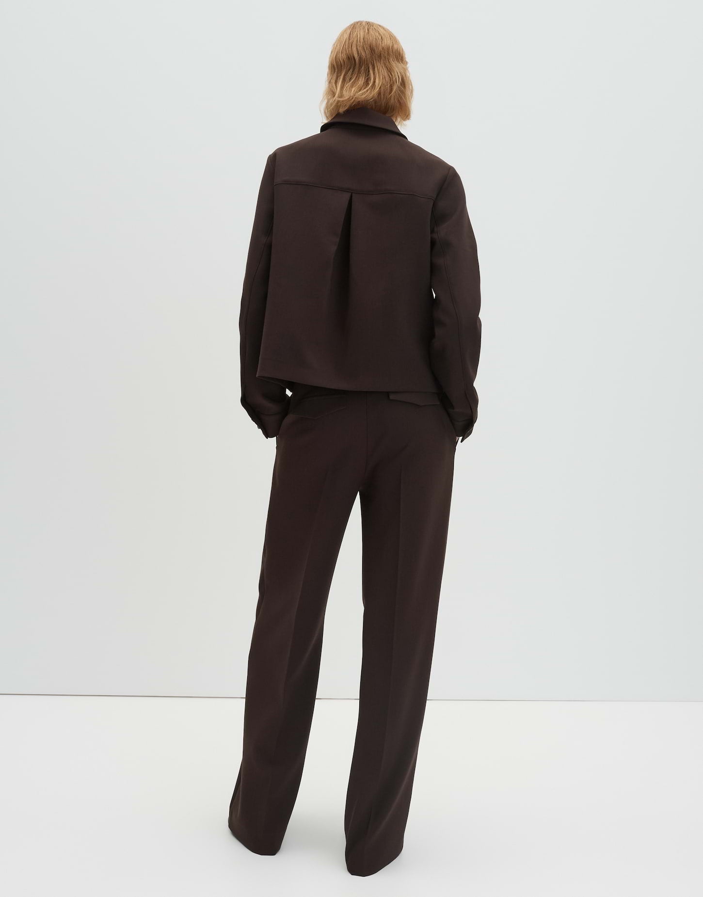 Someday Boxy Kurzjacke im Viskosemix Nanuna