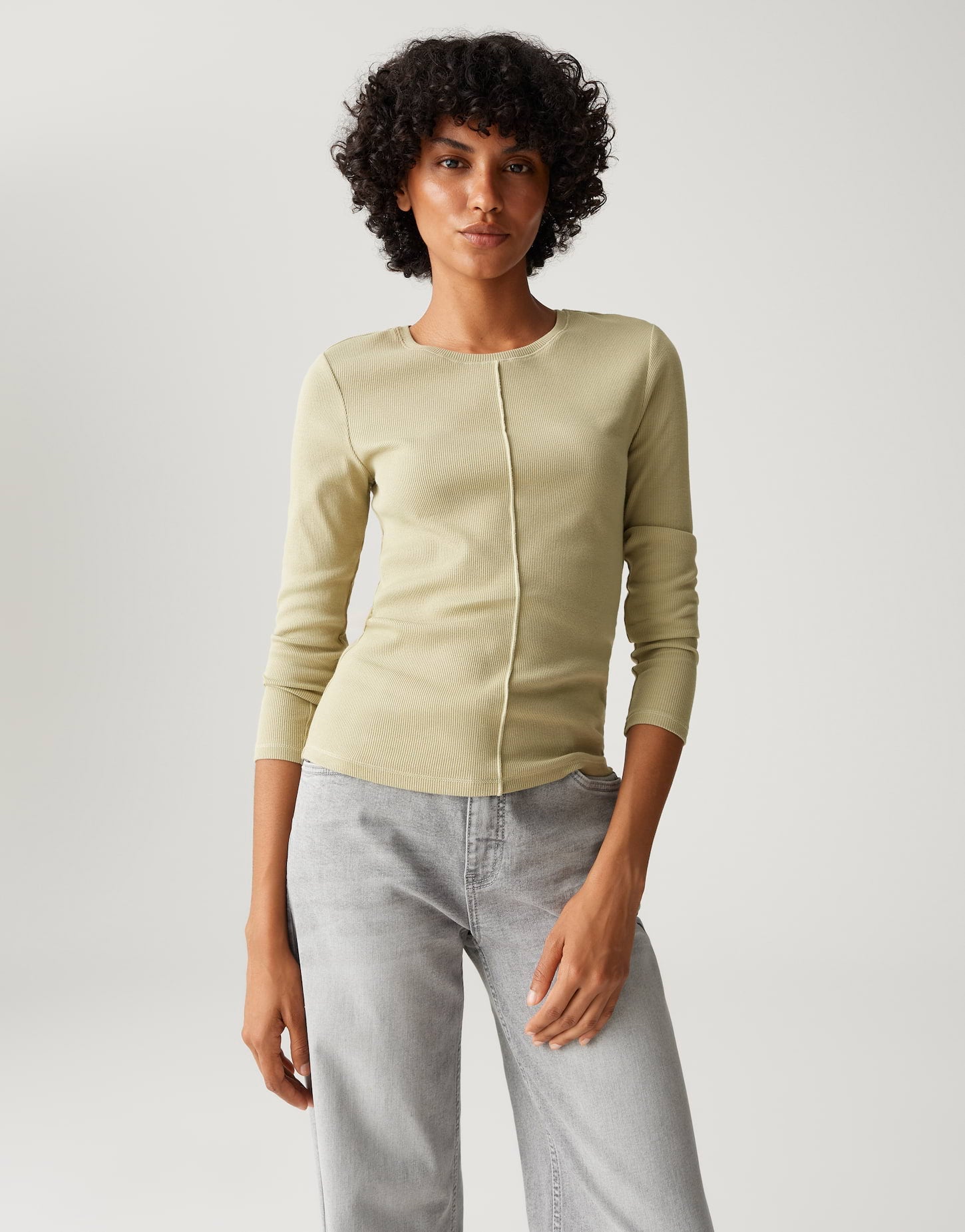 OPUS Slim Rippshirt Sadalie