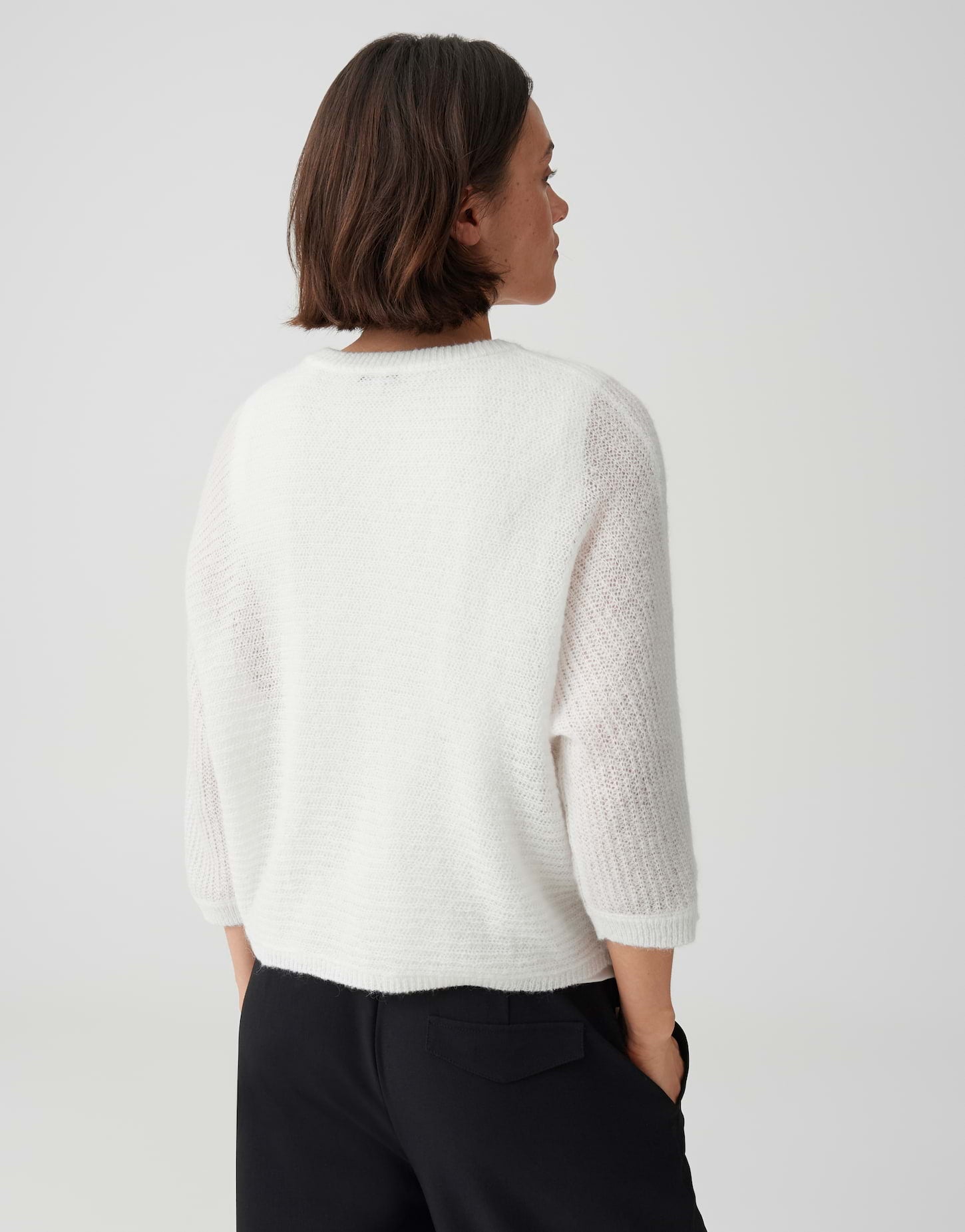 OPUS Boxy Strickjacke Daris