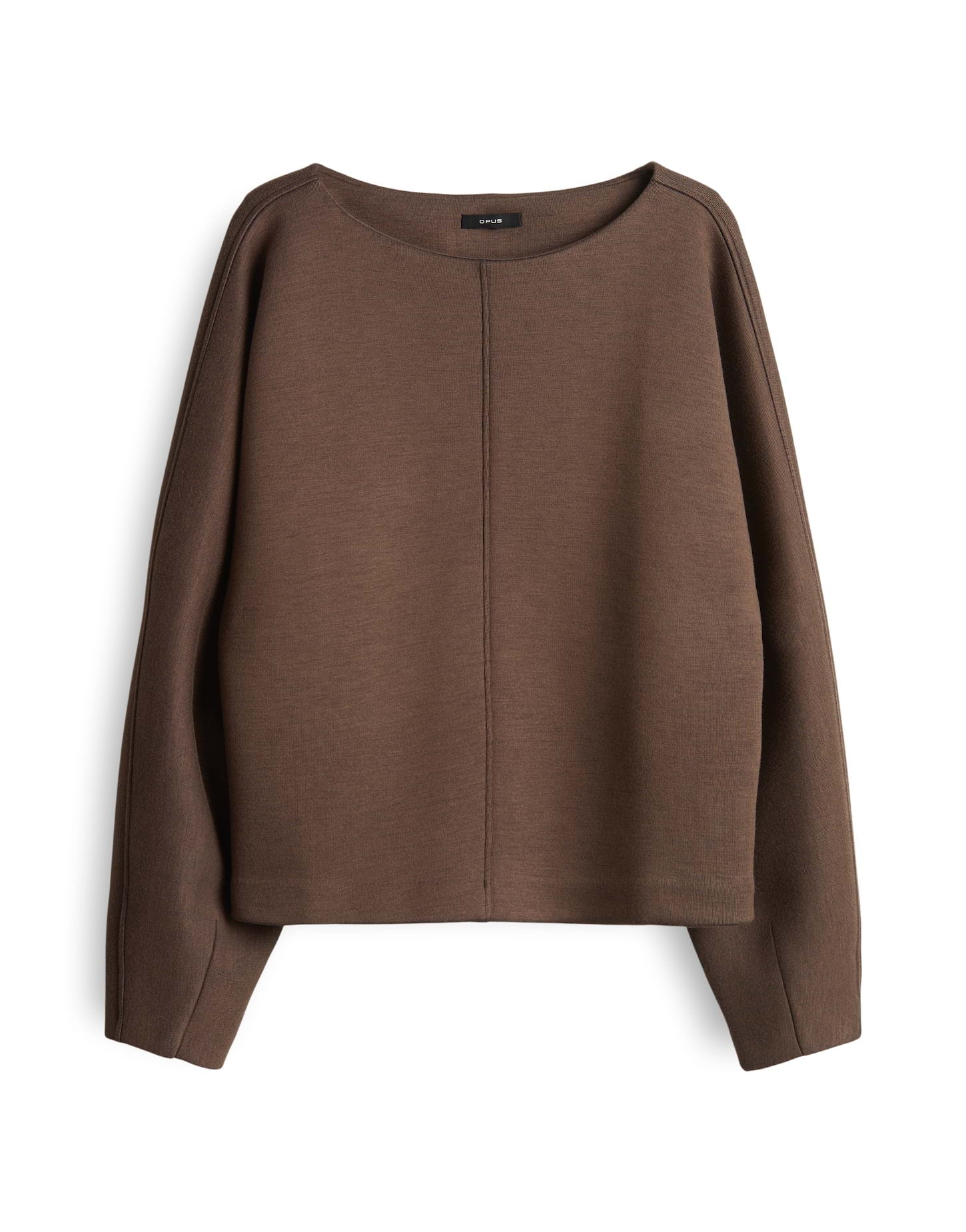 OPUS Regular weiches Sweatshirt mit Ballonärmeln Gilan