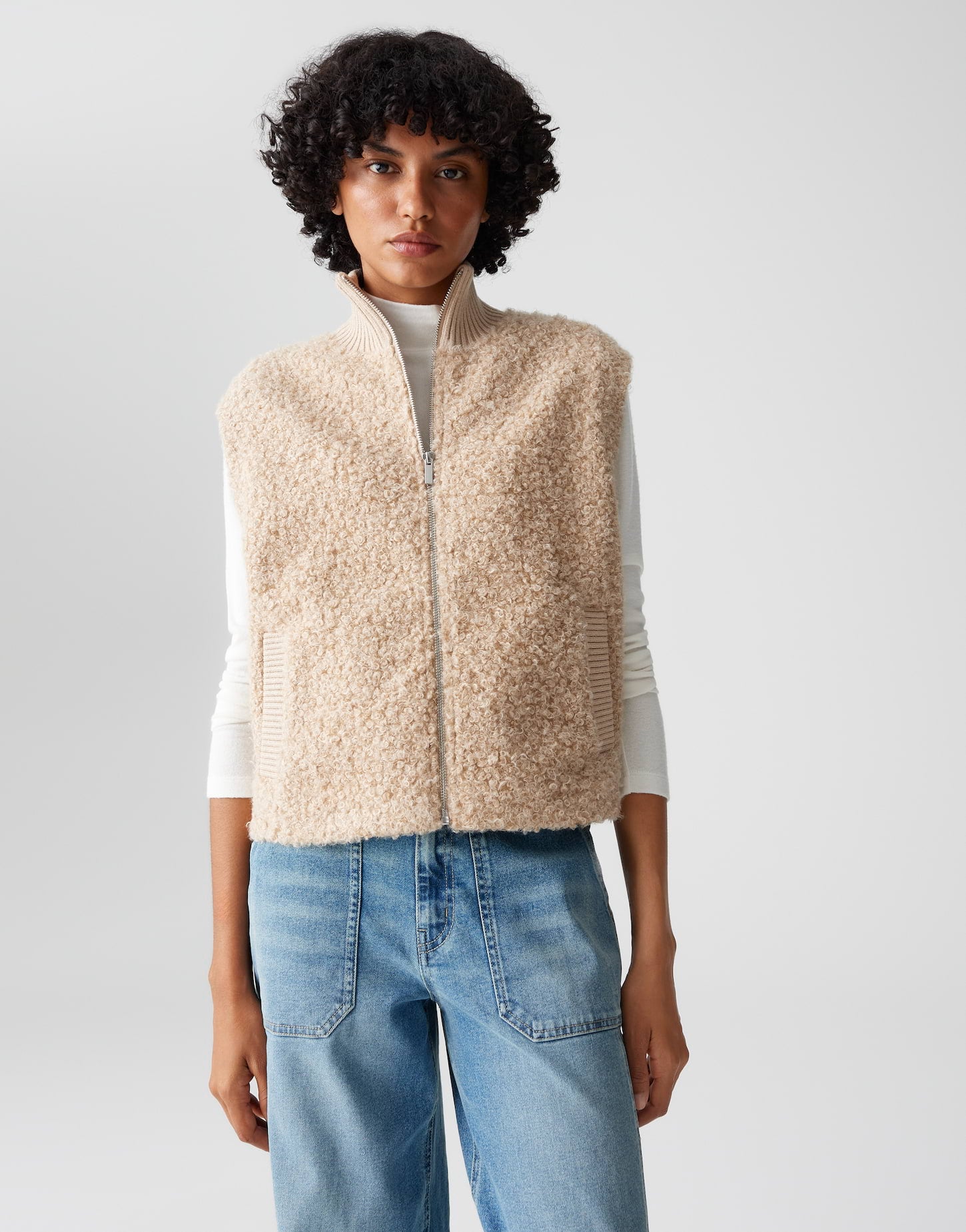 OPUS Regular Sweatweste Guluni