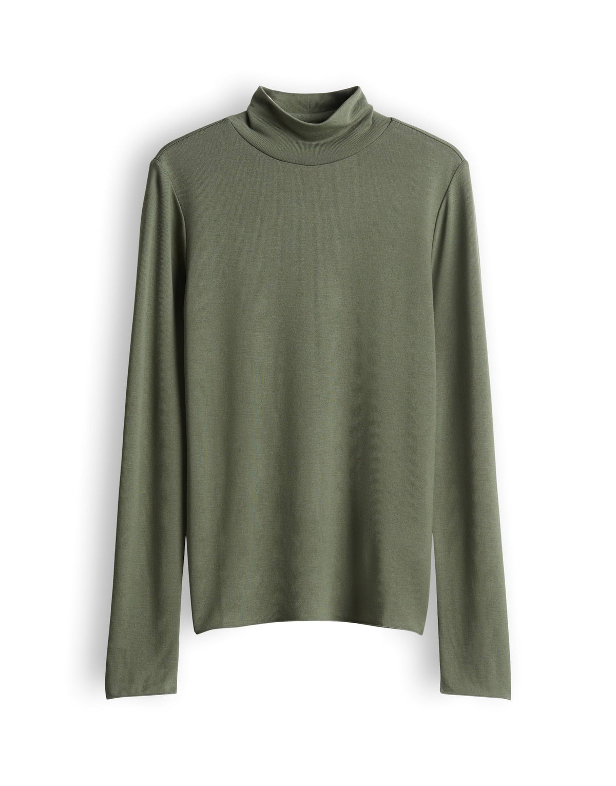 Slim Rollkragenshirt mit feiner Rippstruktur Kirosie soft