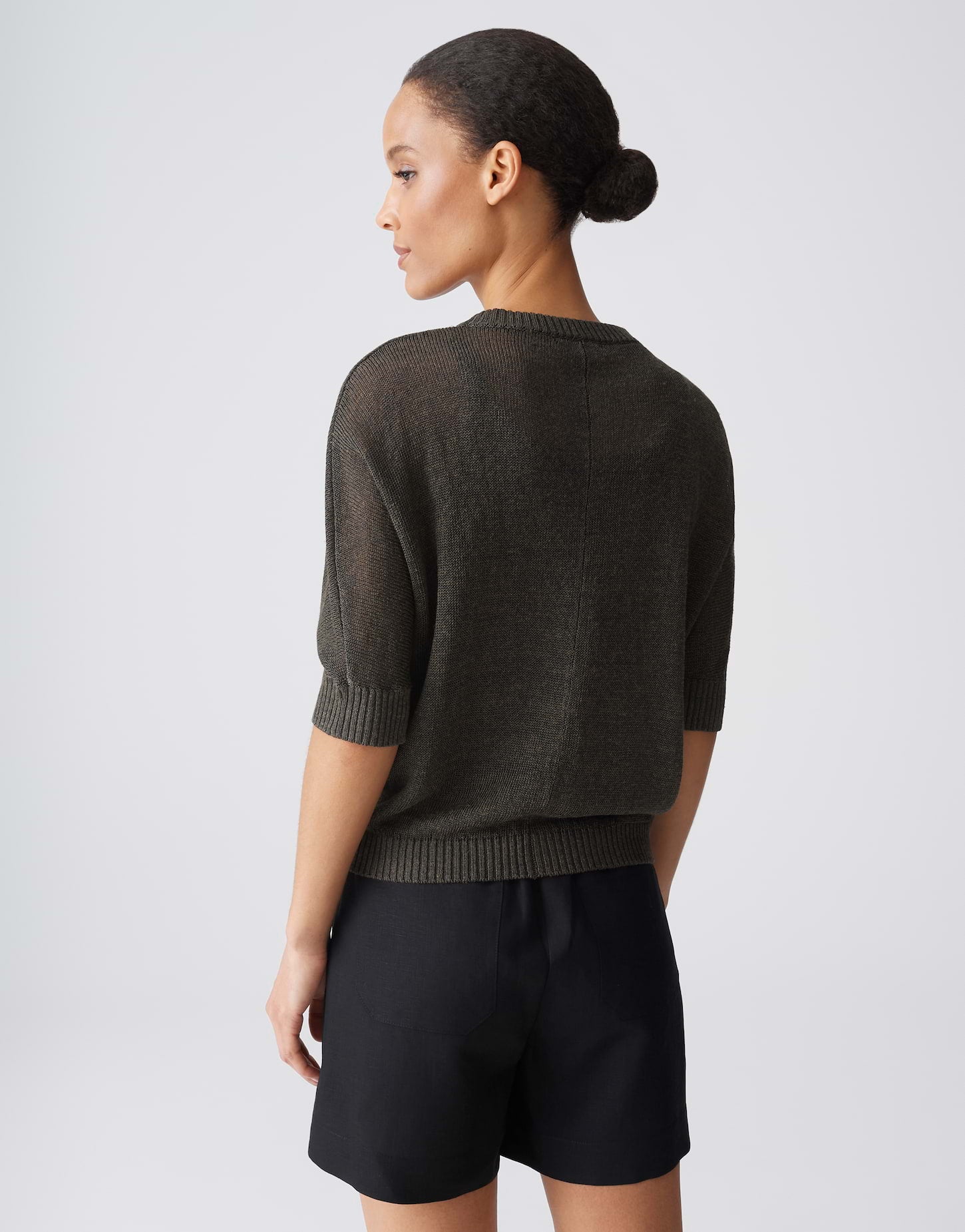 OPUS Cardigan aus softem Feinstrick Slim Fit Datina