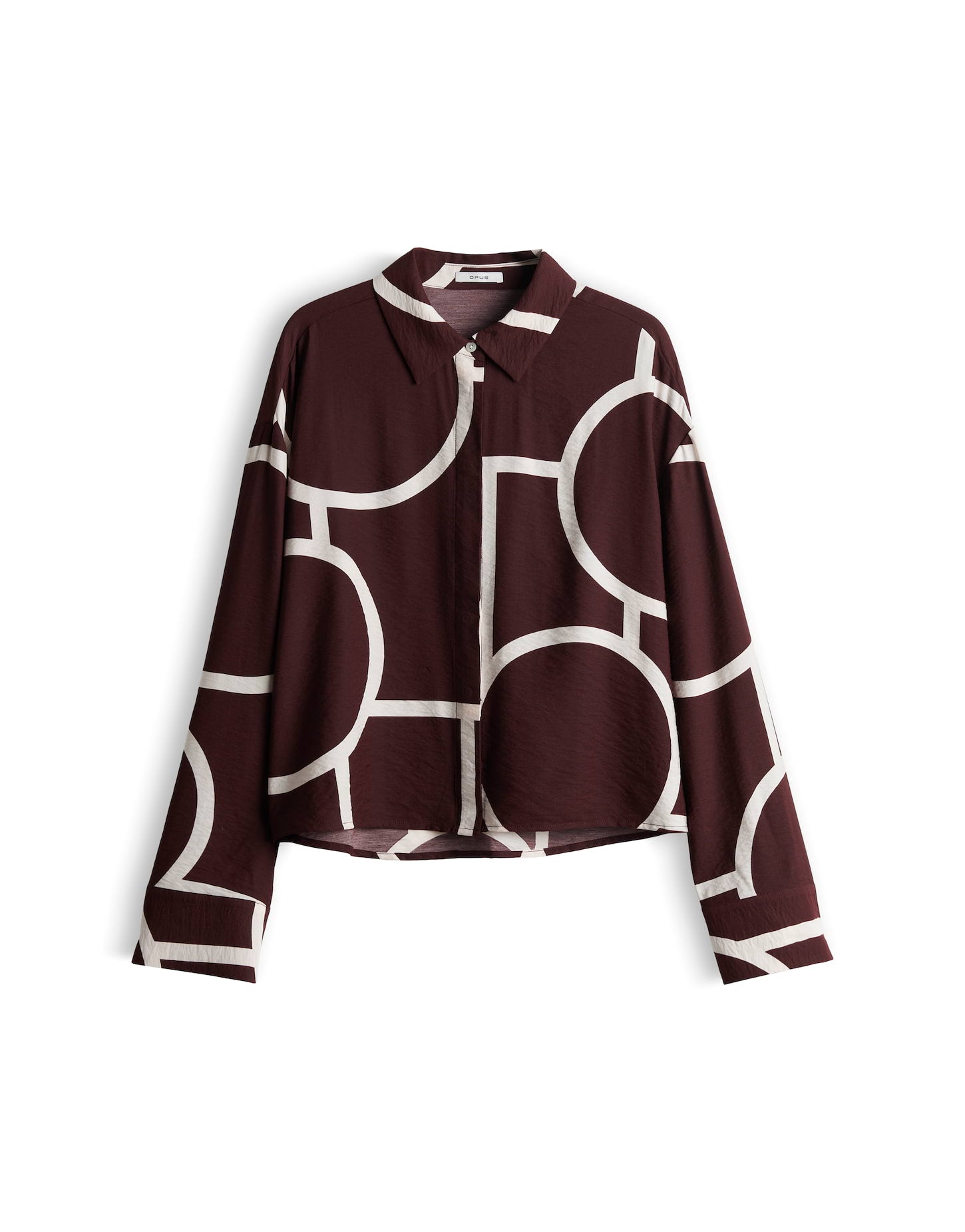 OPUS Printbluse aus Loose Fit  Fordoa atelier