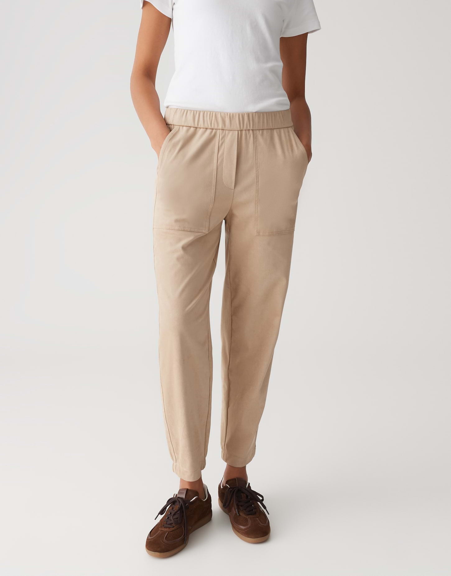 OPUS Relaxed Jogpants Myha velour