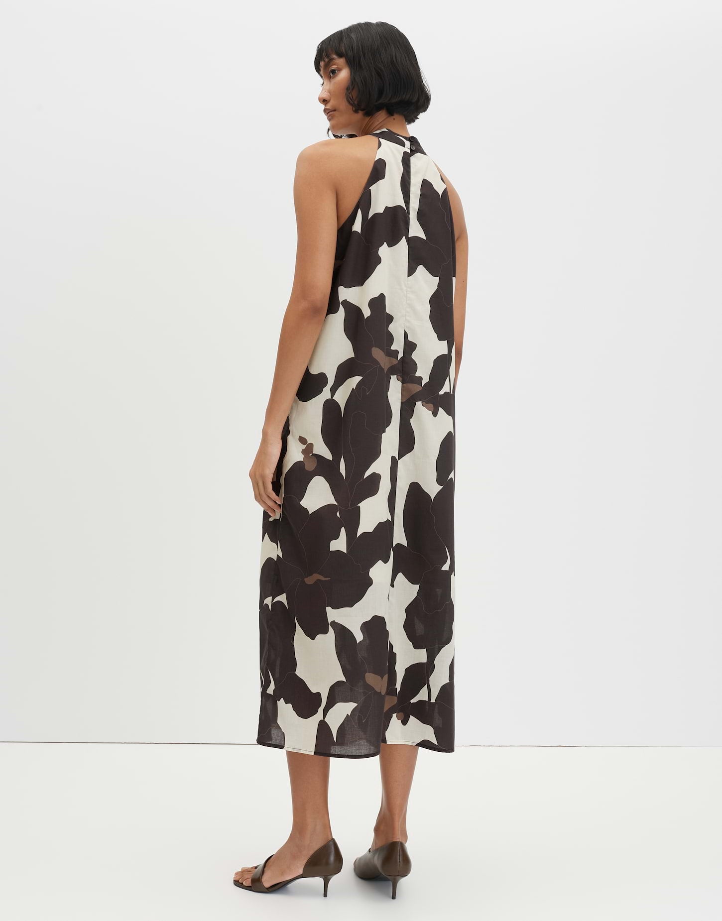 someday Neckholderkleid mit floralem Blütenprint Qowira