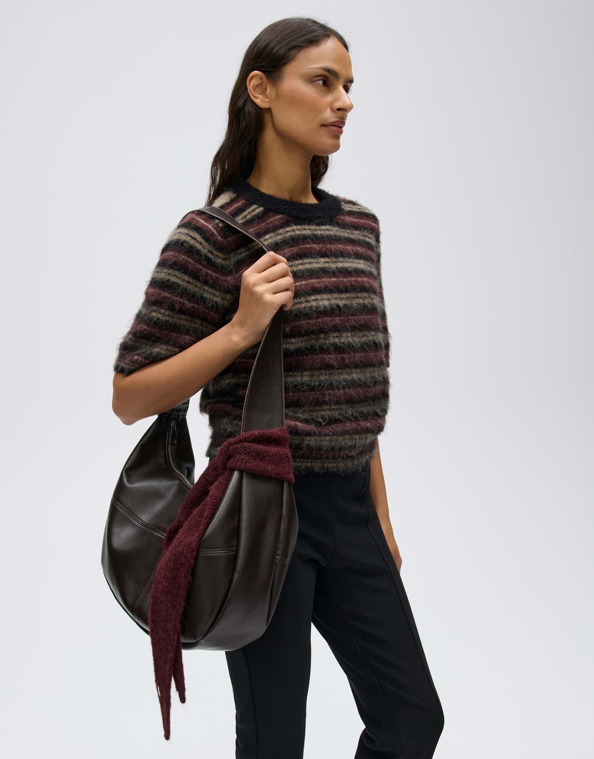 Schmaler Strickschal Ableti scarf