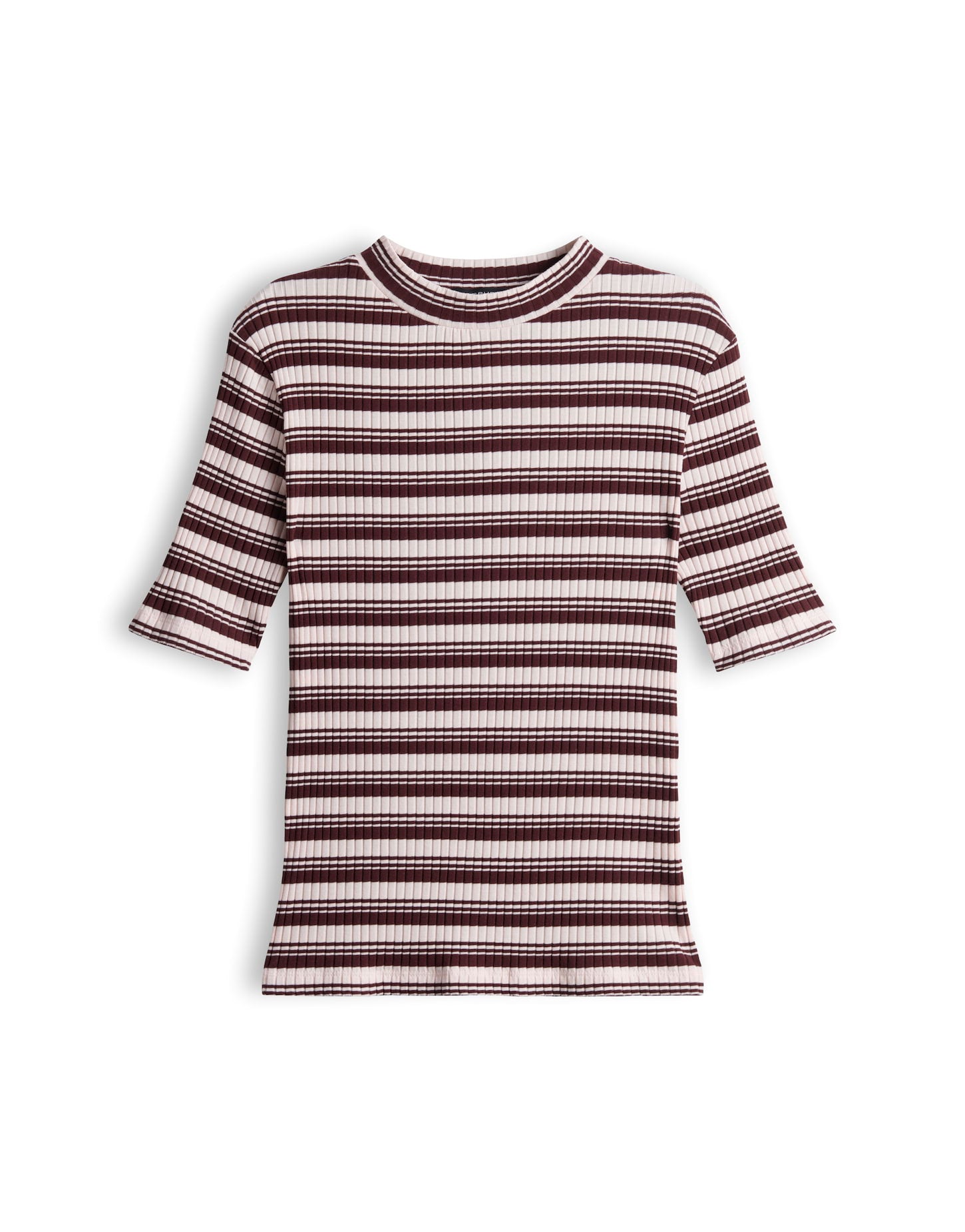 OPUS Gestreiftes Rippshirt Slim Fit Sokira