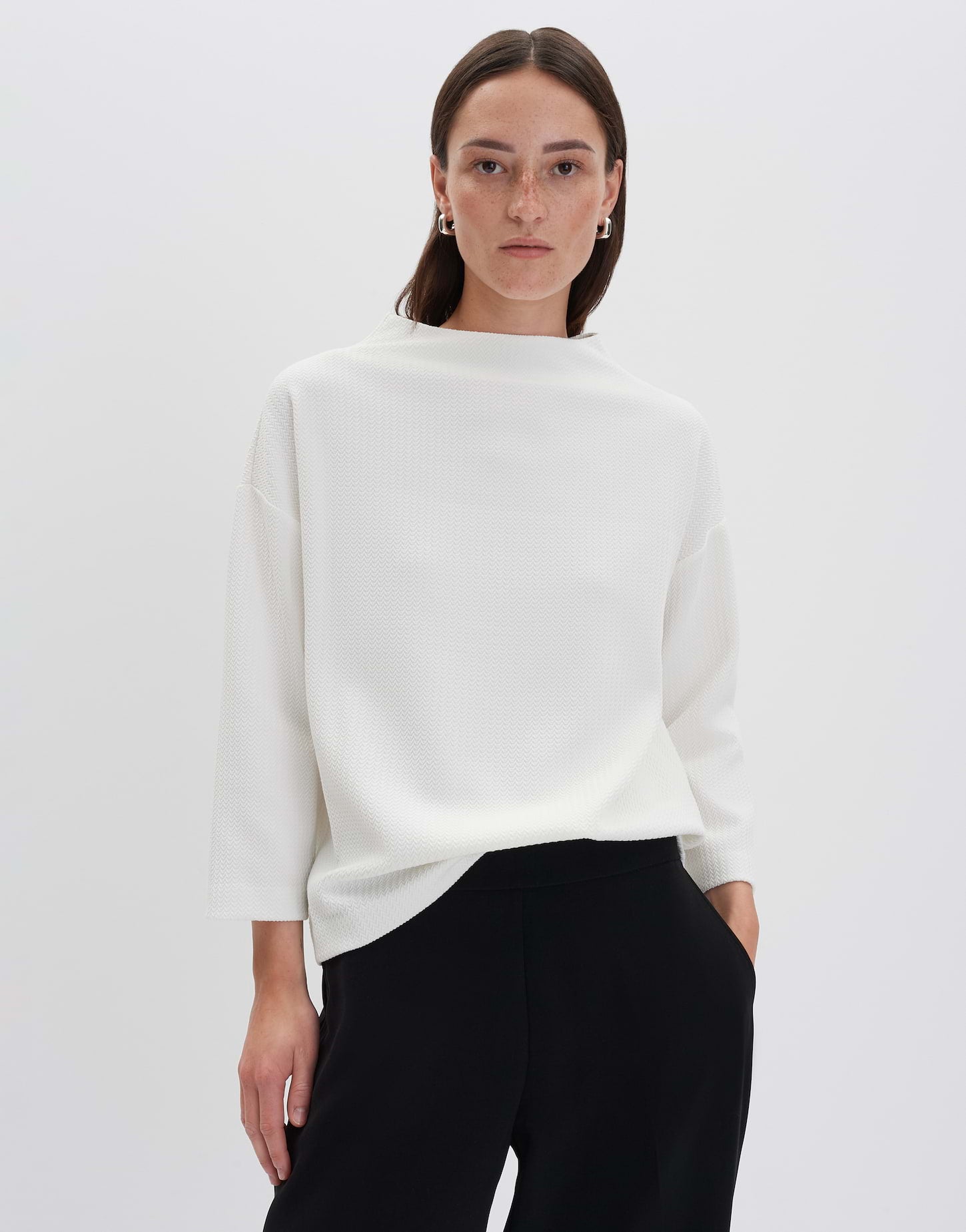 Someday Sweater aus Strukturjersey  Kelby