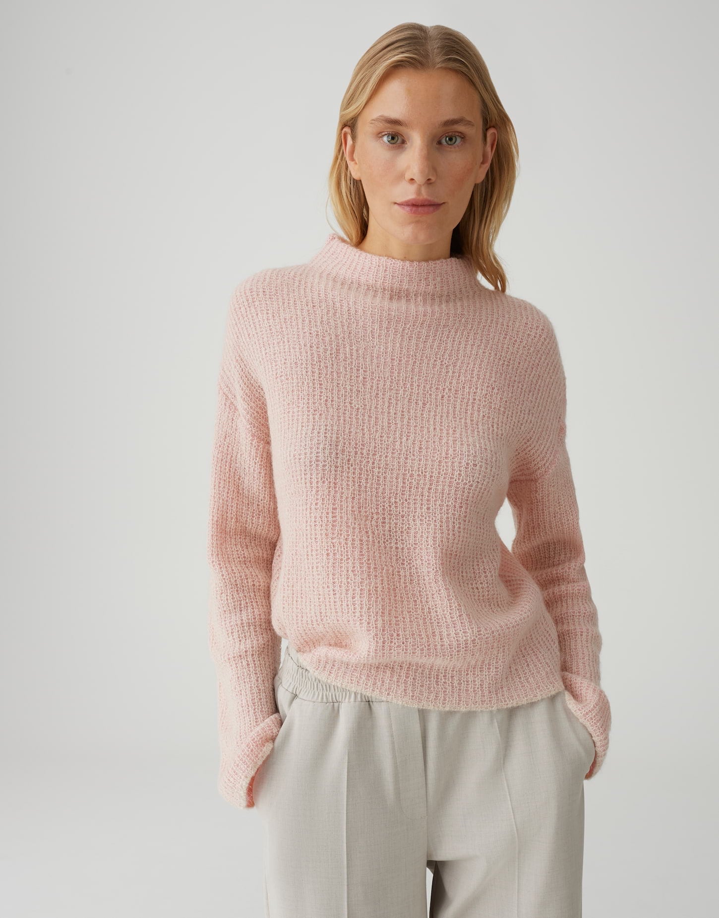 OPUS Luftiger Strickpullover Regular Fit Priefe