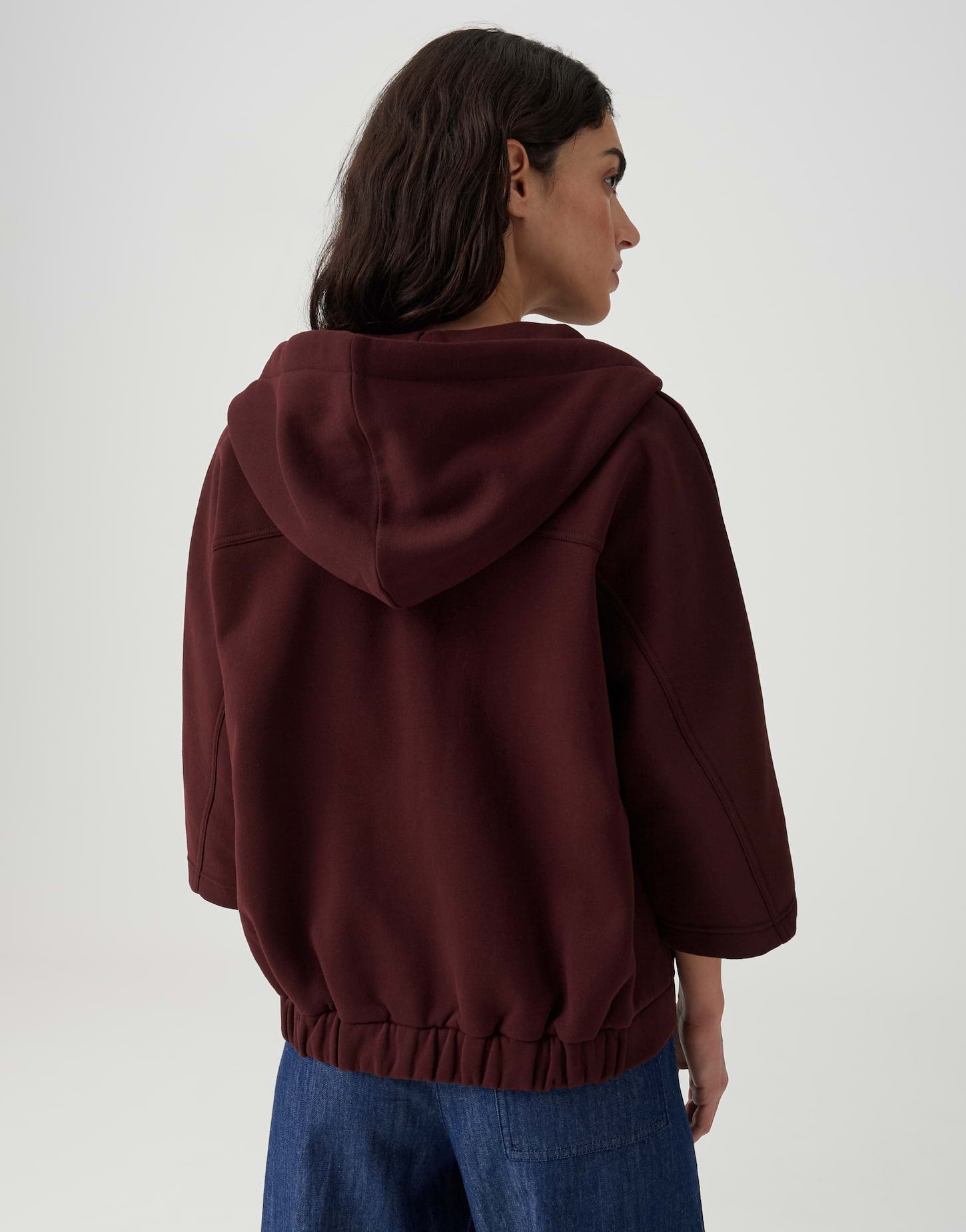 OPUS Kapuzenjacke Sweat Loose Fit Giela