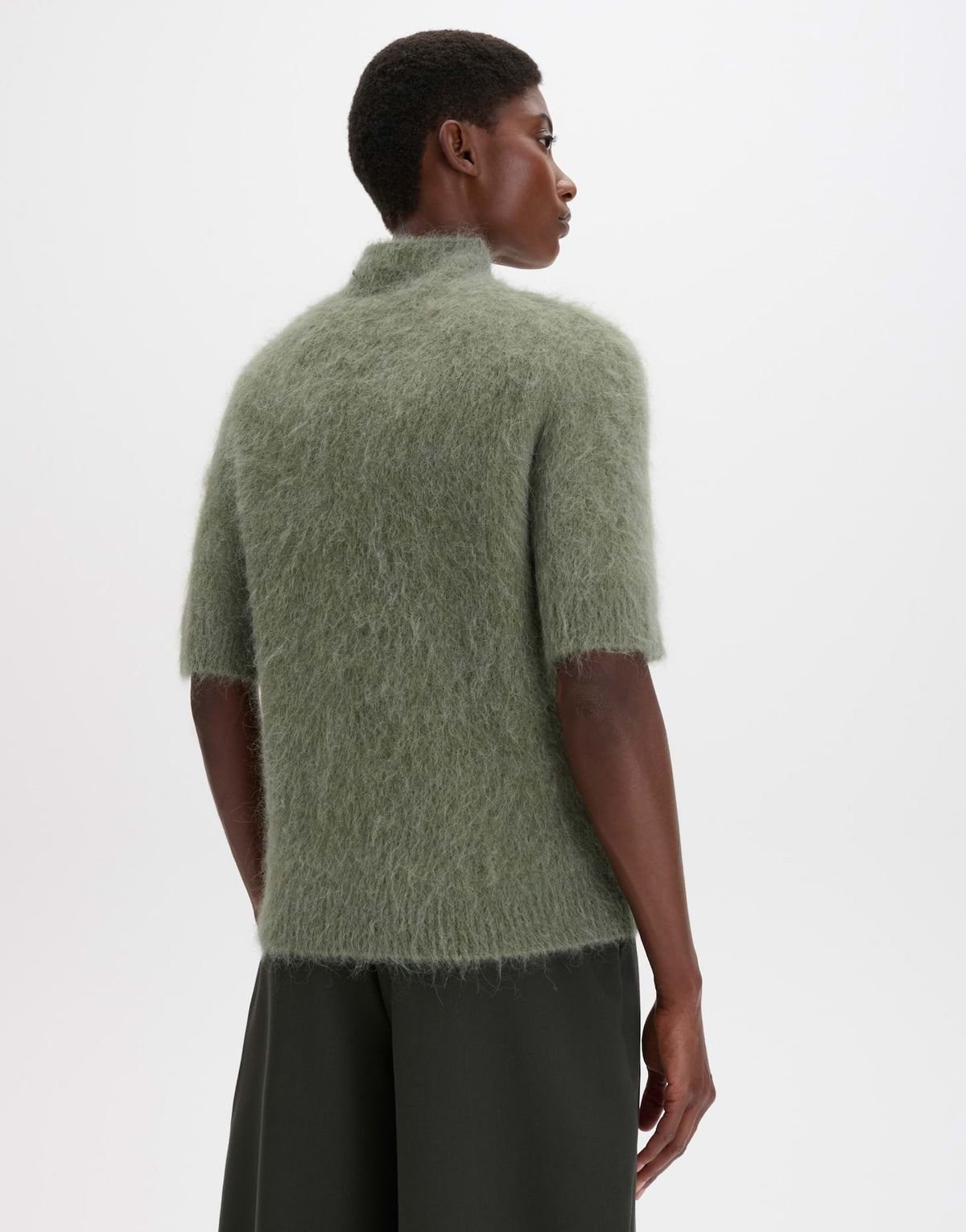 Boxy Strickshirt aus flauschigen Effektgarn Tuomina
