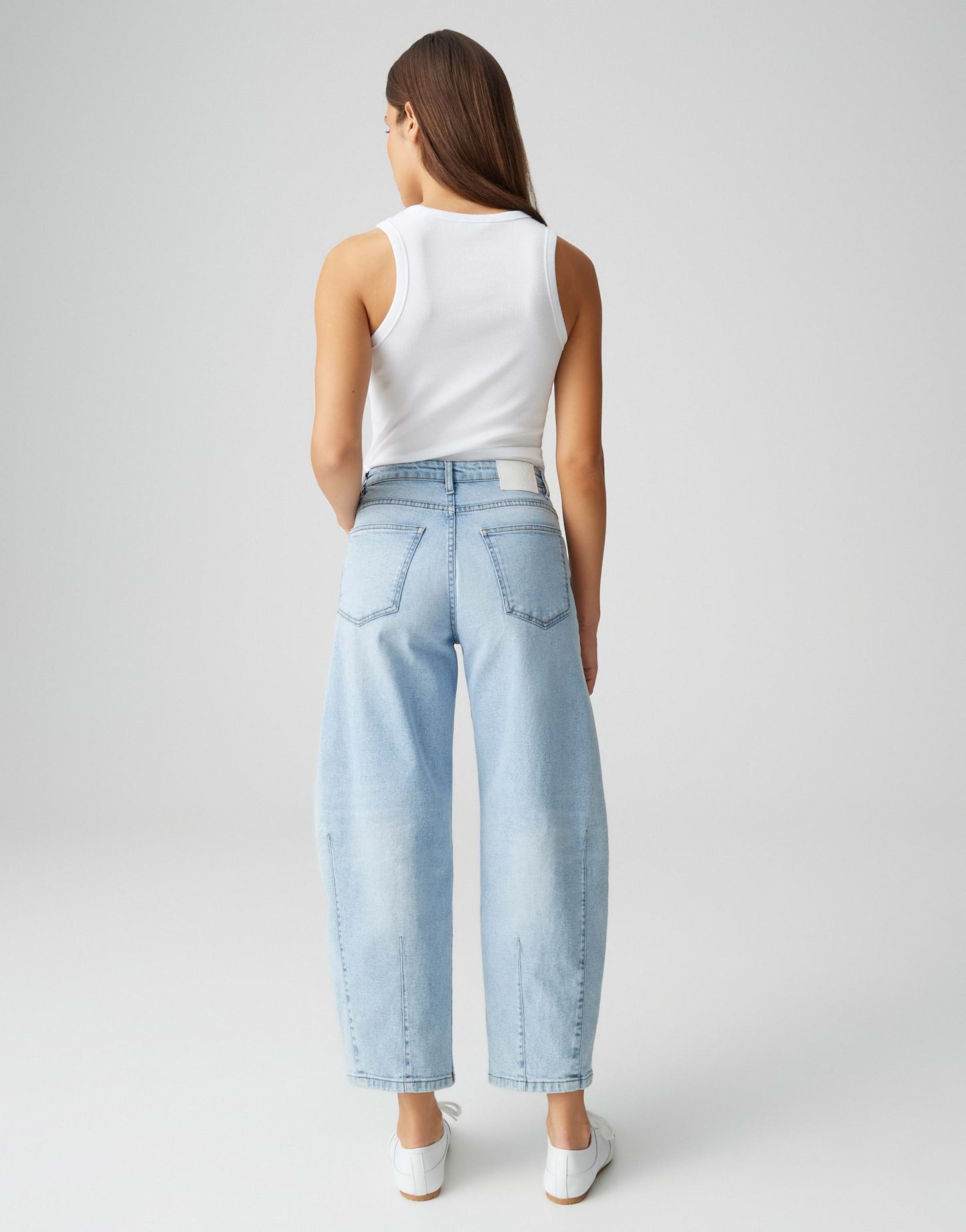 OPUS Barrel Jeans Mid Rise Lissie bold