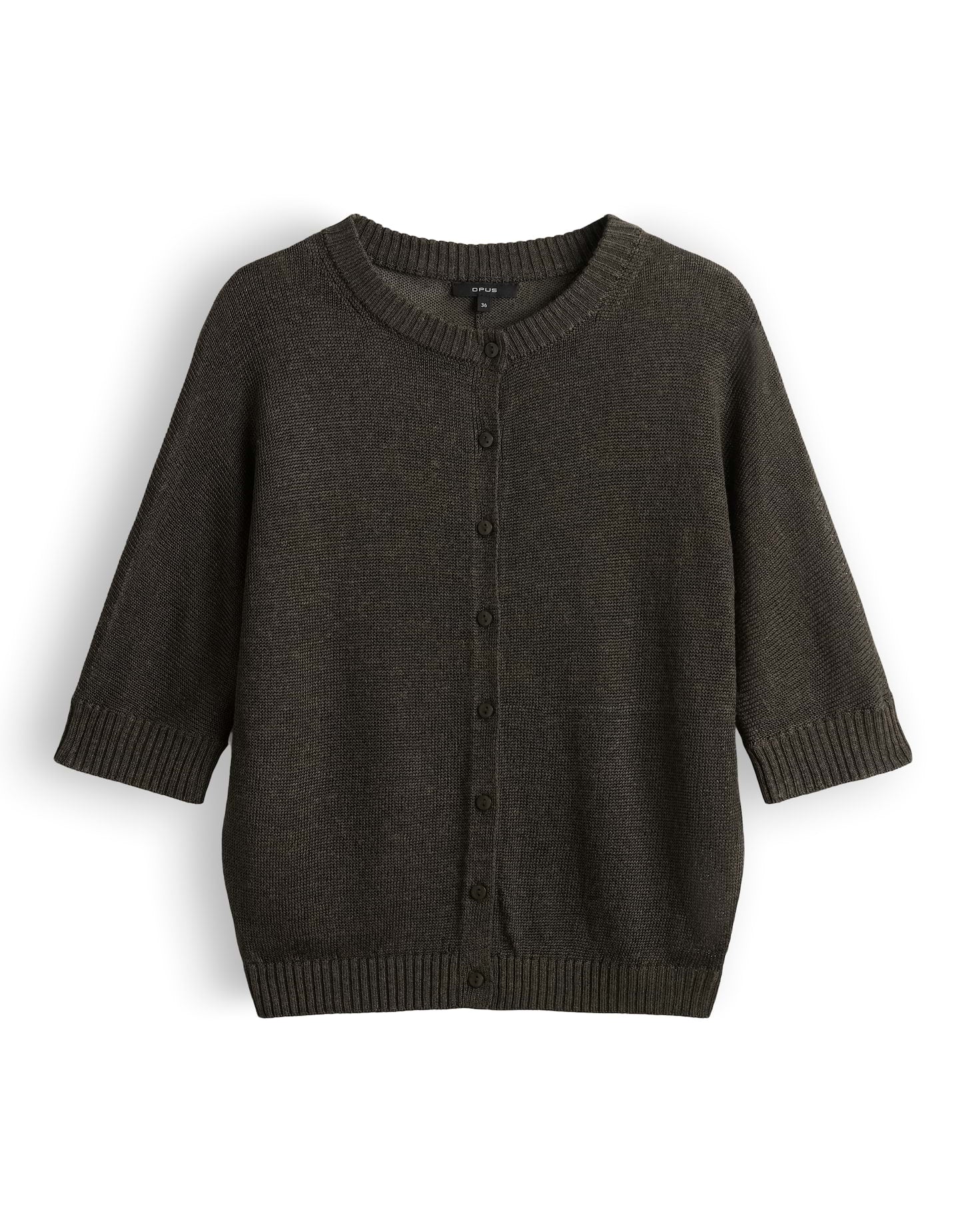 OPUS Cardigan aus softem Feinstrick Slim Fit Datina