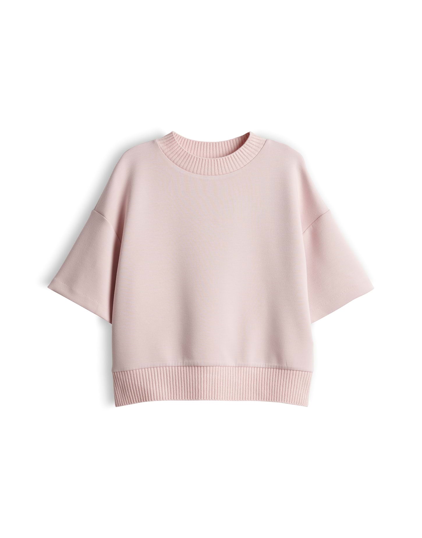OPUS  Weiches Sweatshirt mit Strickbündchen Regular Fit Galita