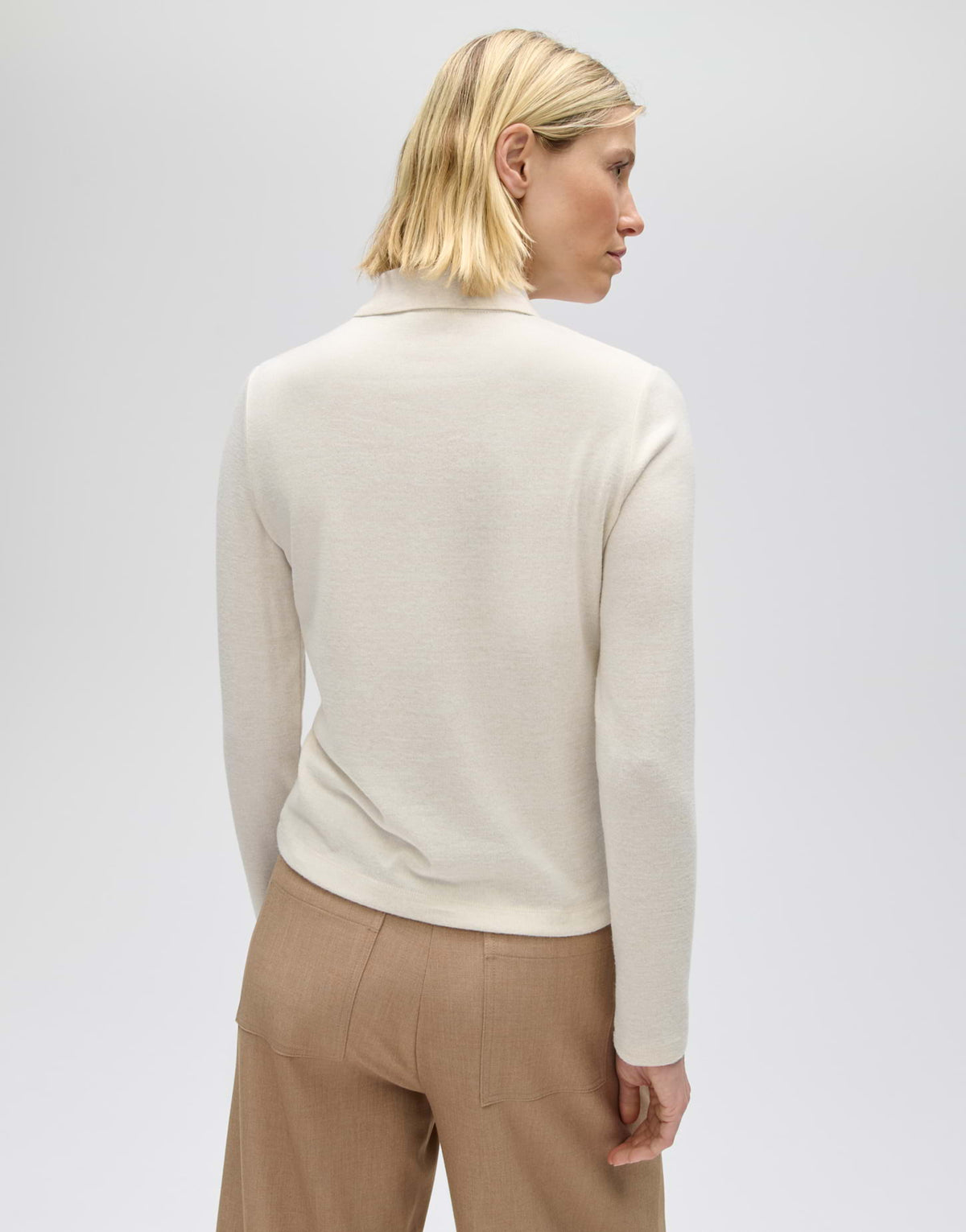 Poloshirt Style aus weichem Jersey Slim Fit Sugimi