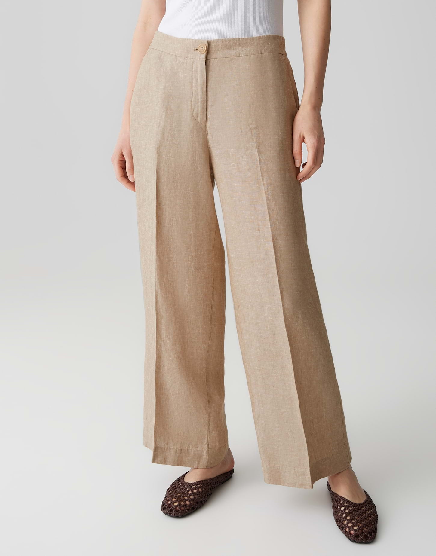 OPUS Relaxed City Pants Maikito light