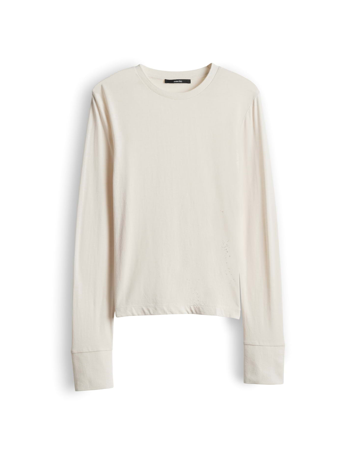 Longsleeve mit Knopfdetail am Ärmelsaum Slim Fit Kedi