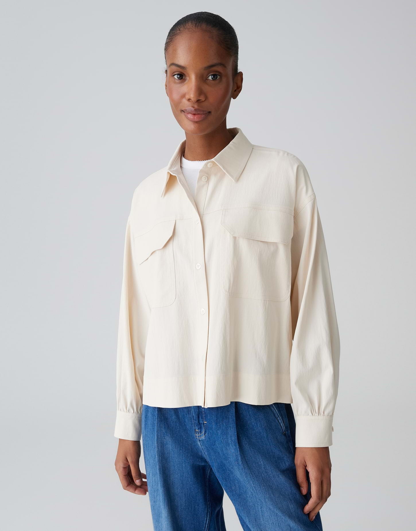 OPUS Lässige Hemdbluse Regular Fit  Fanilo