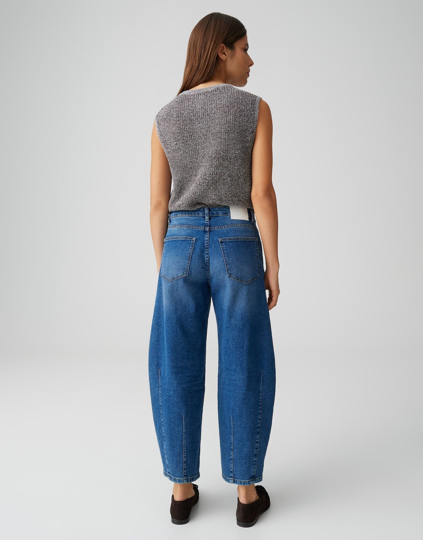 OPUS Barrel Jeans Mid Rise Lissie bold