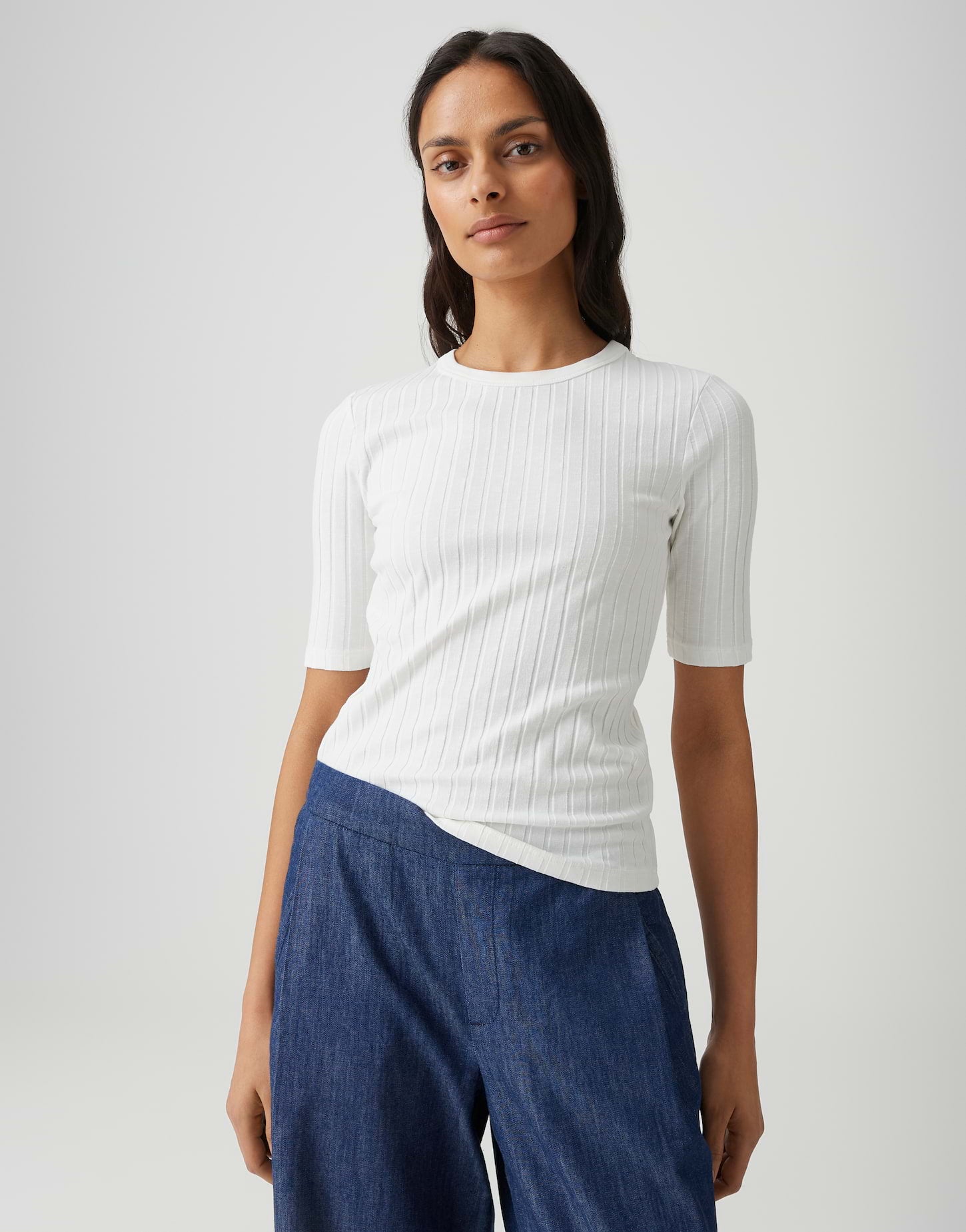 OPUS Rippshirt Slim Fit Savka