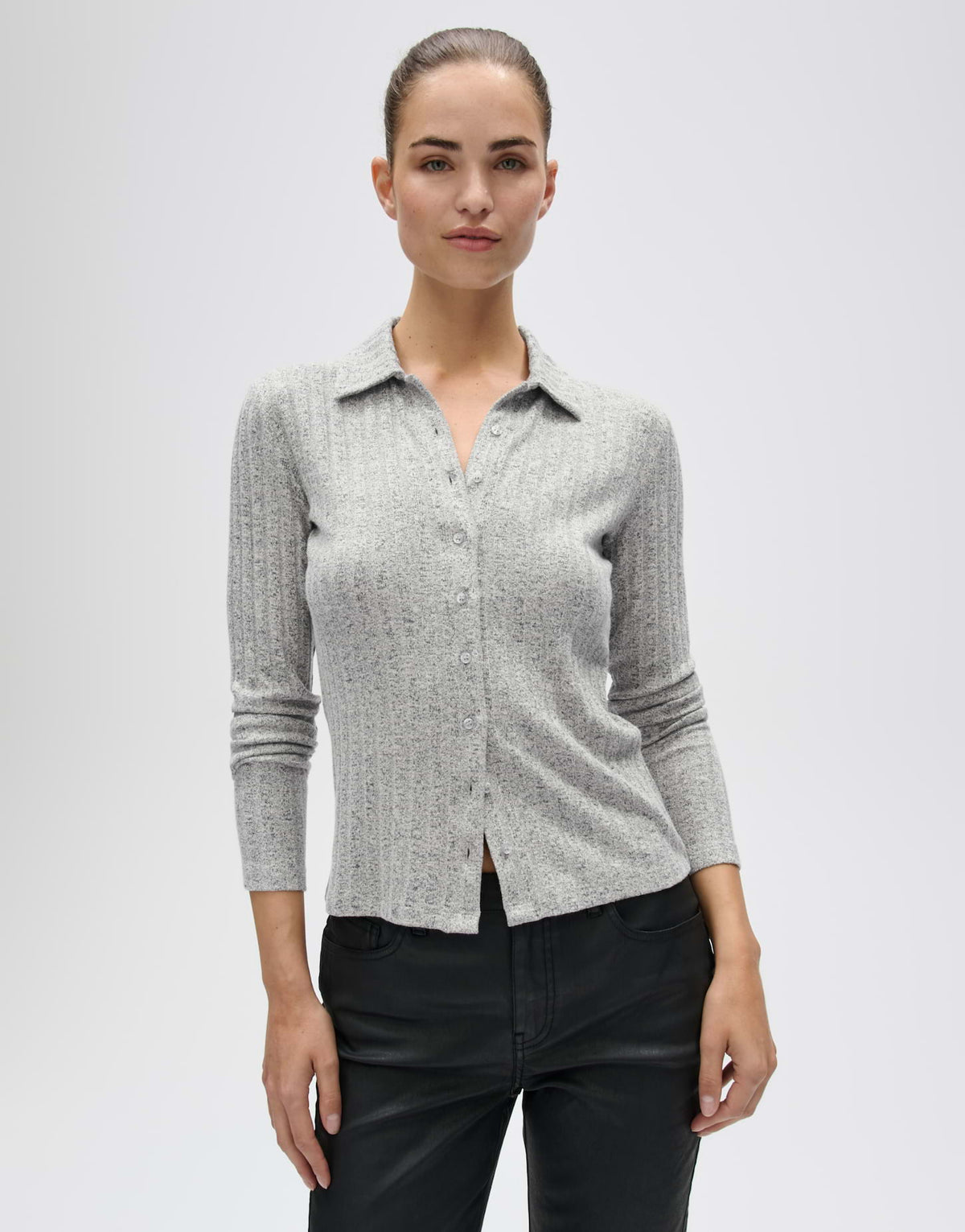 Rippshirt Slim Fit Sitami