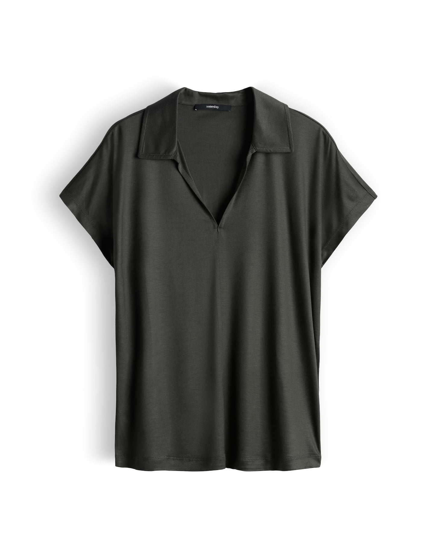 someday Regular fliessendes Poloshirt Kendri