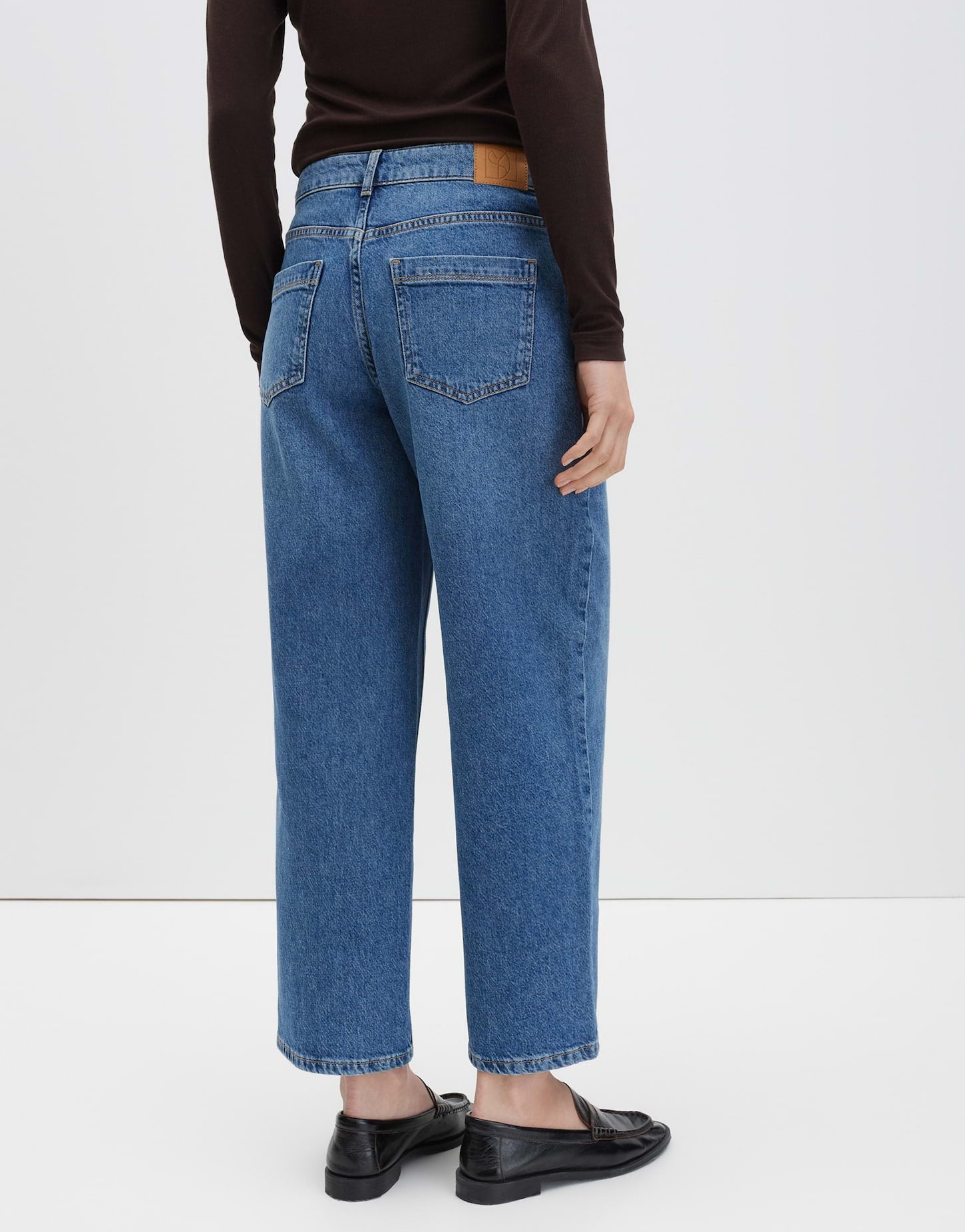 Someday Barrel Jeans Mid Rise Cellma