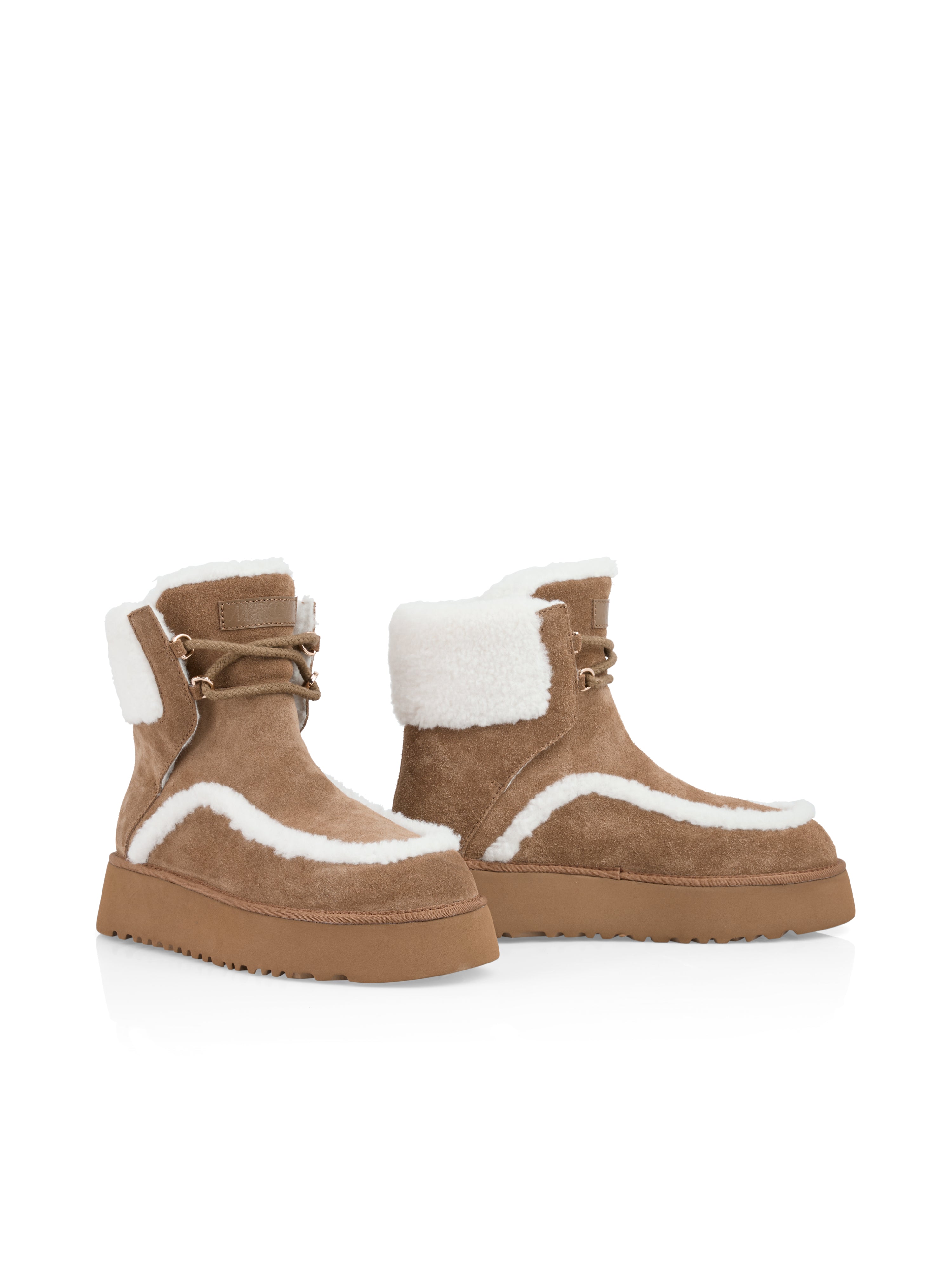Marc Cain Plateau-Stiefelette mit Schnürung