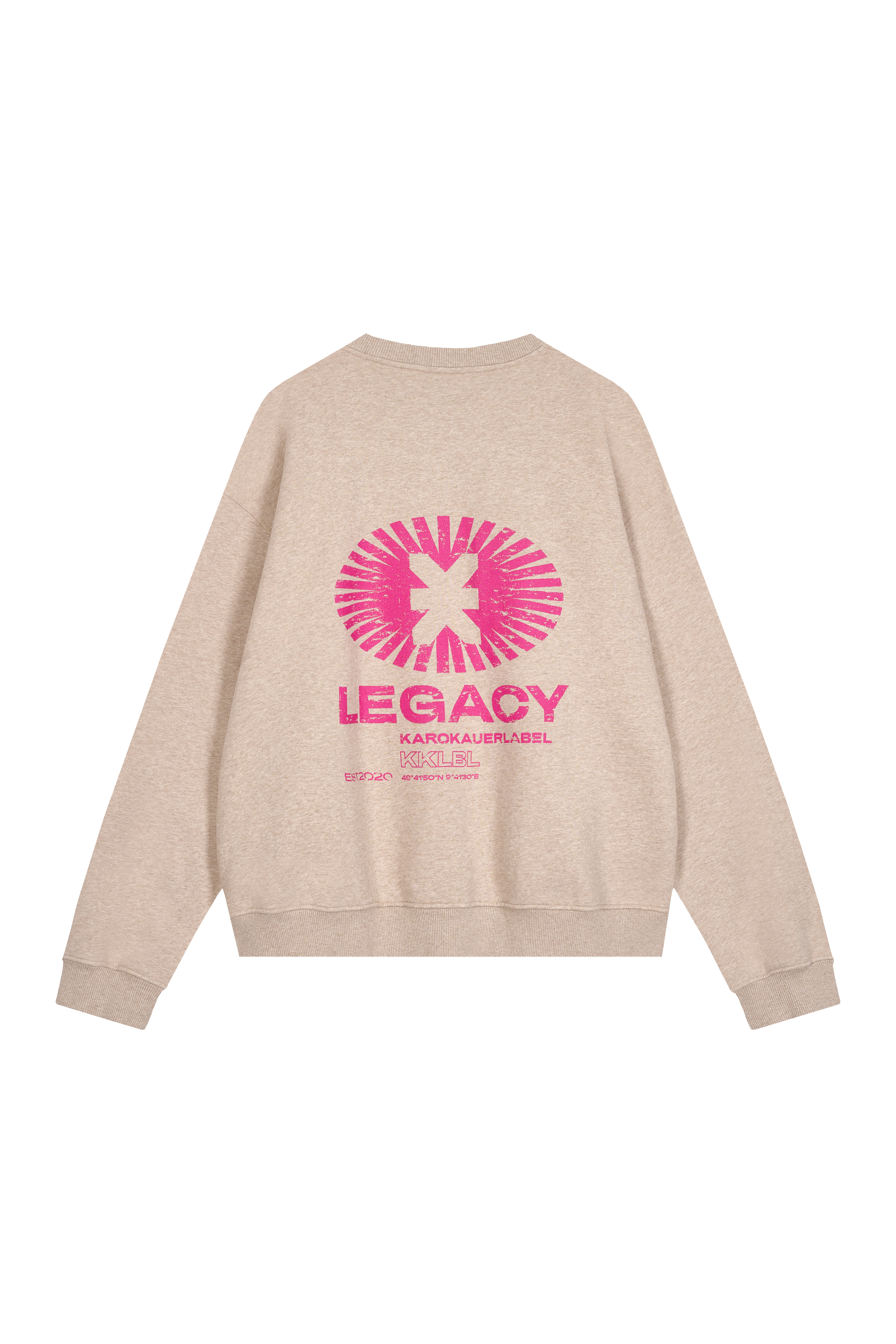 Karo Kauer Sweater Legacy Beige Melange