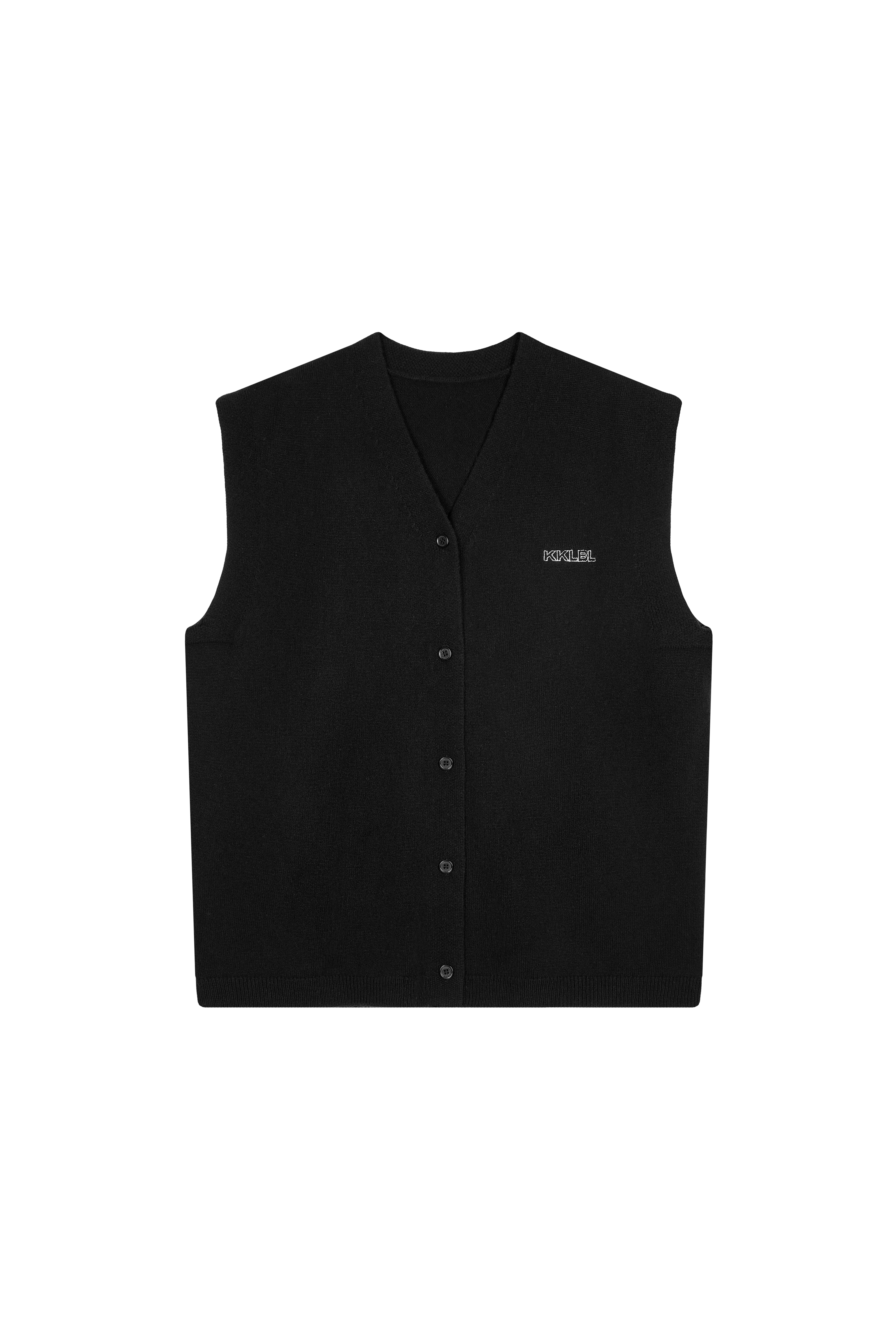 Karo Kauer Knit Weste Black
