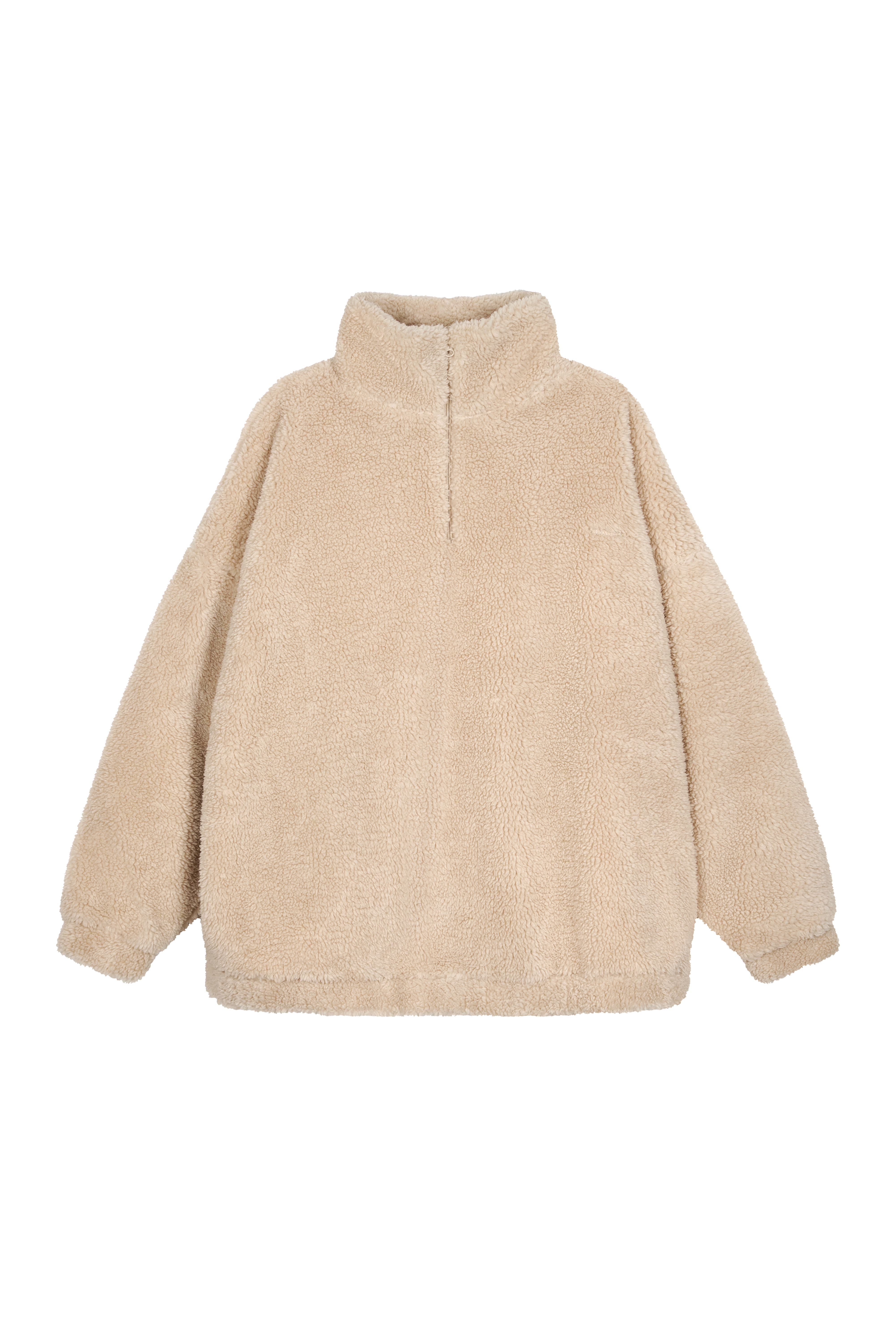 Karo Kauer Teddy Half Zip Sweater