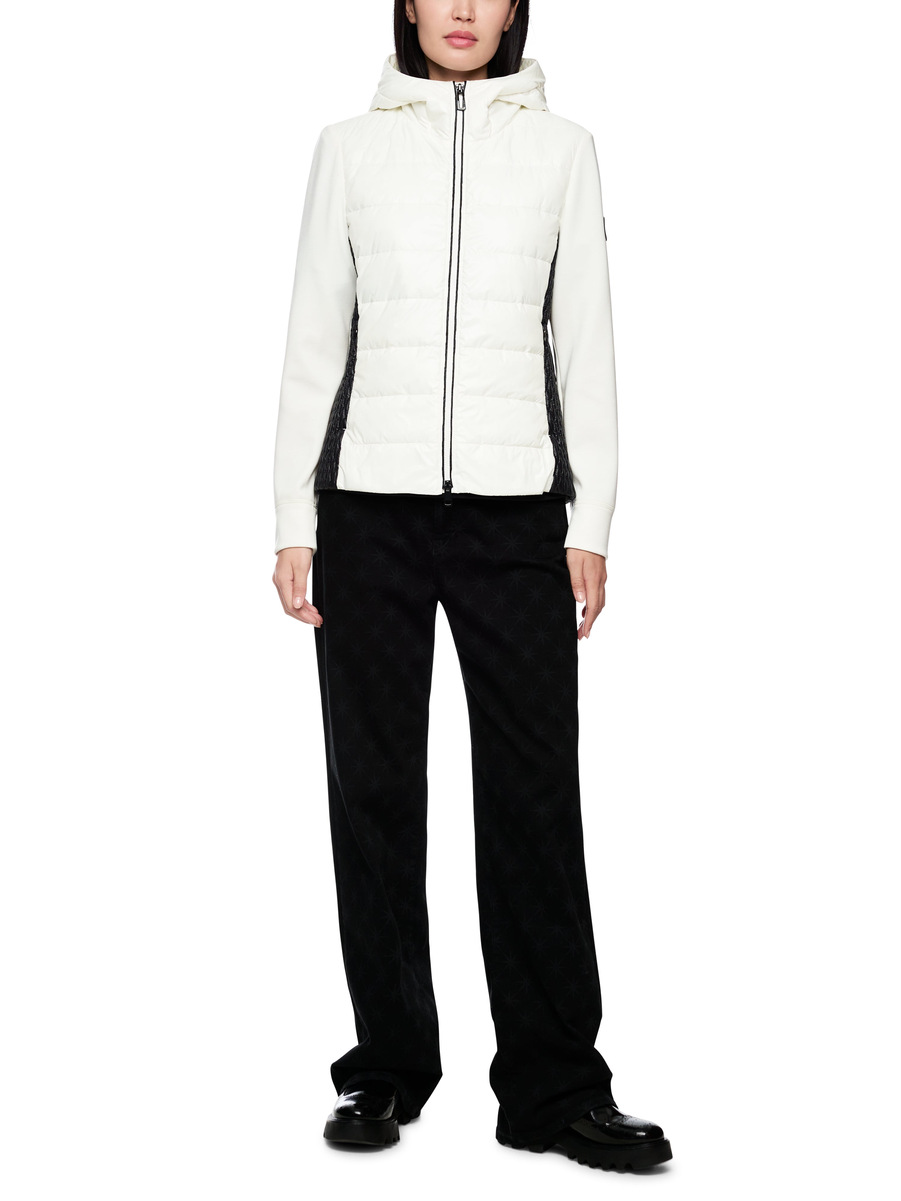 Marc Cain Jacke mit Fake-Daune und Kapuze