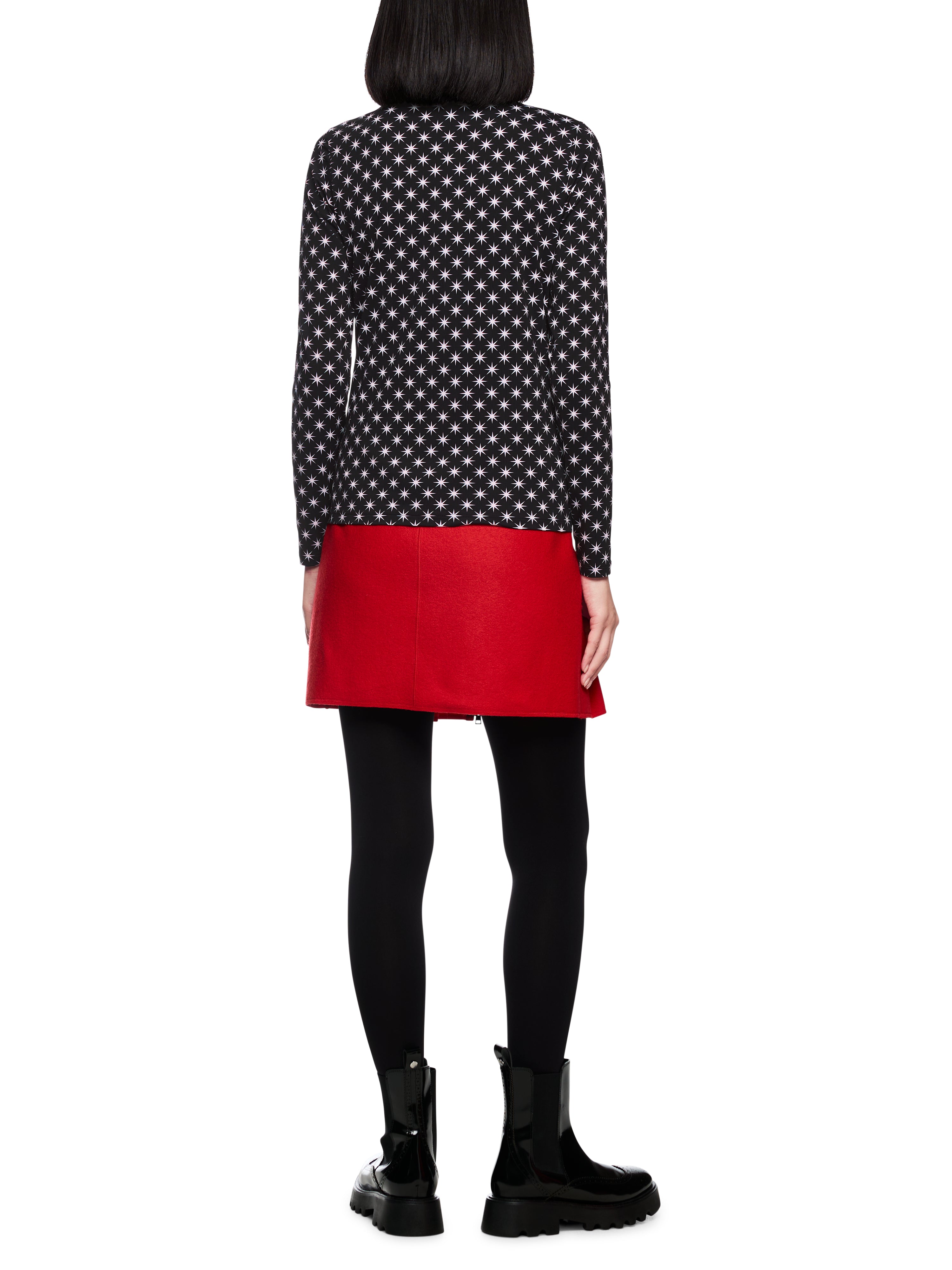 Marc Cain Langarmshirt mit Snowstar-Print