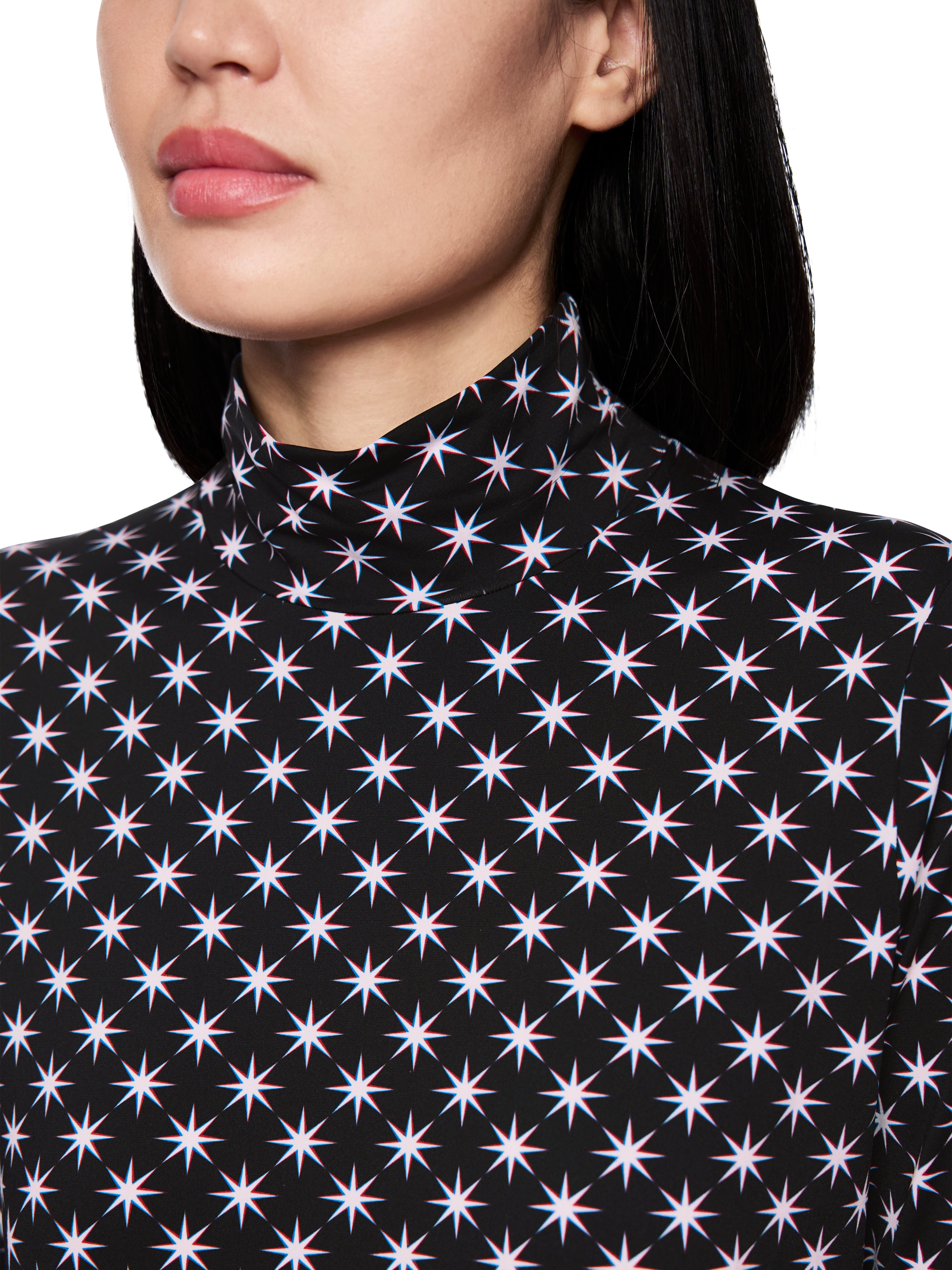 Marc Cain Langarmshirt mit Snowstar-Print