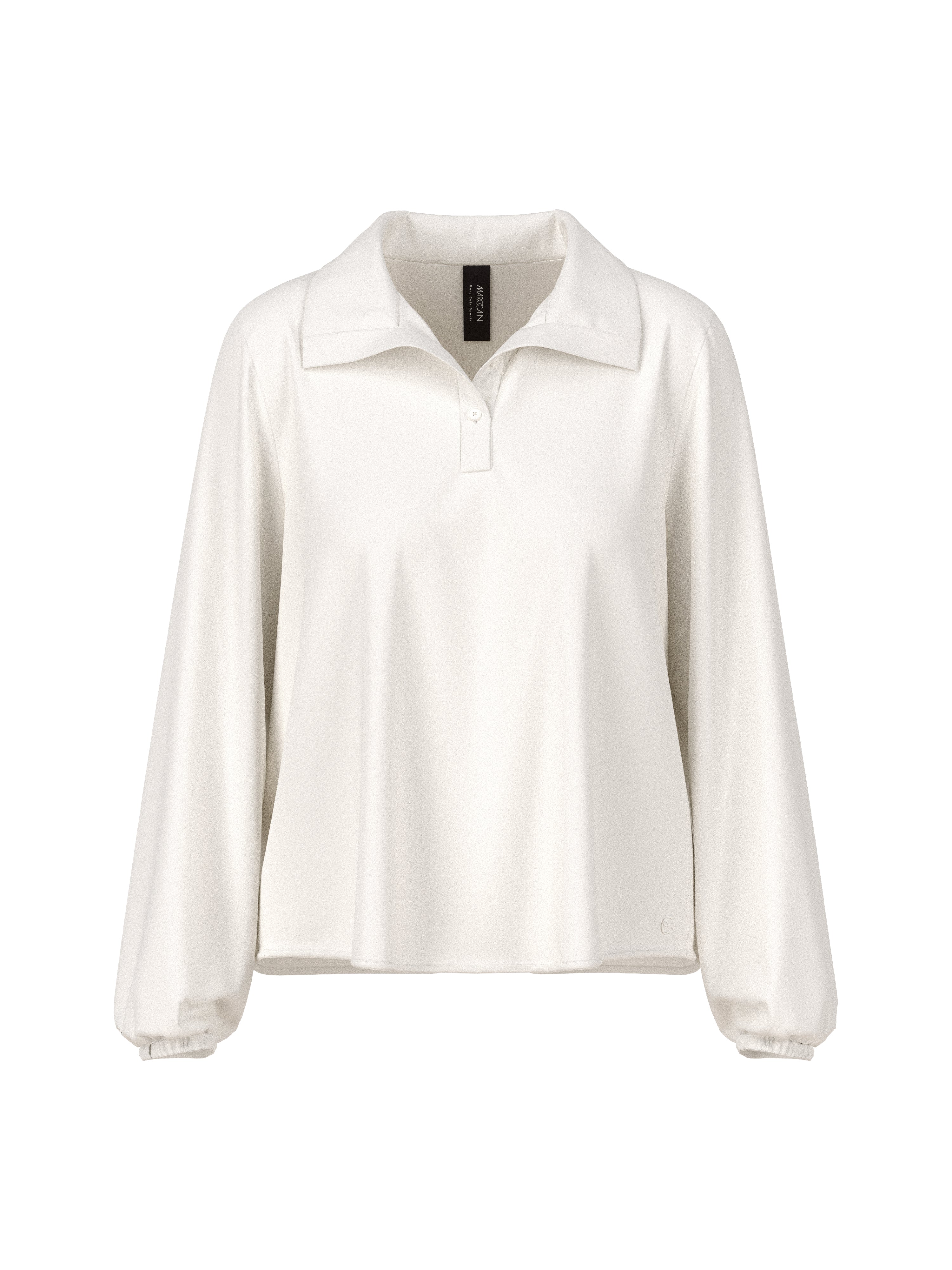Marc Cain Fließende Tunika-Bluse mit Kragen