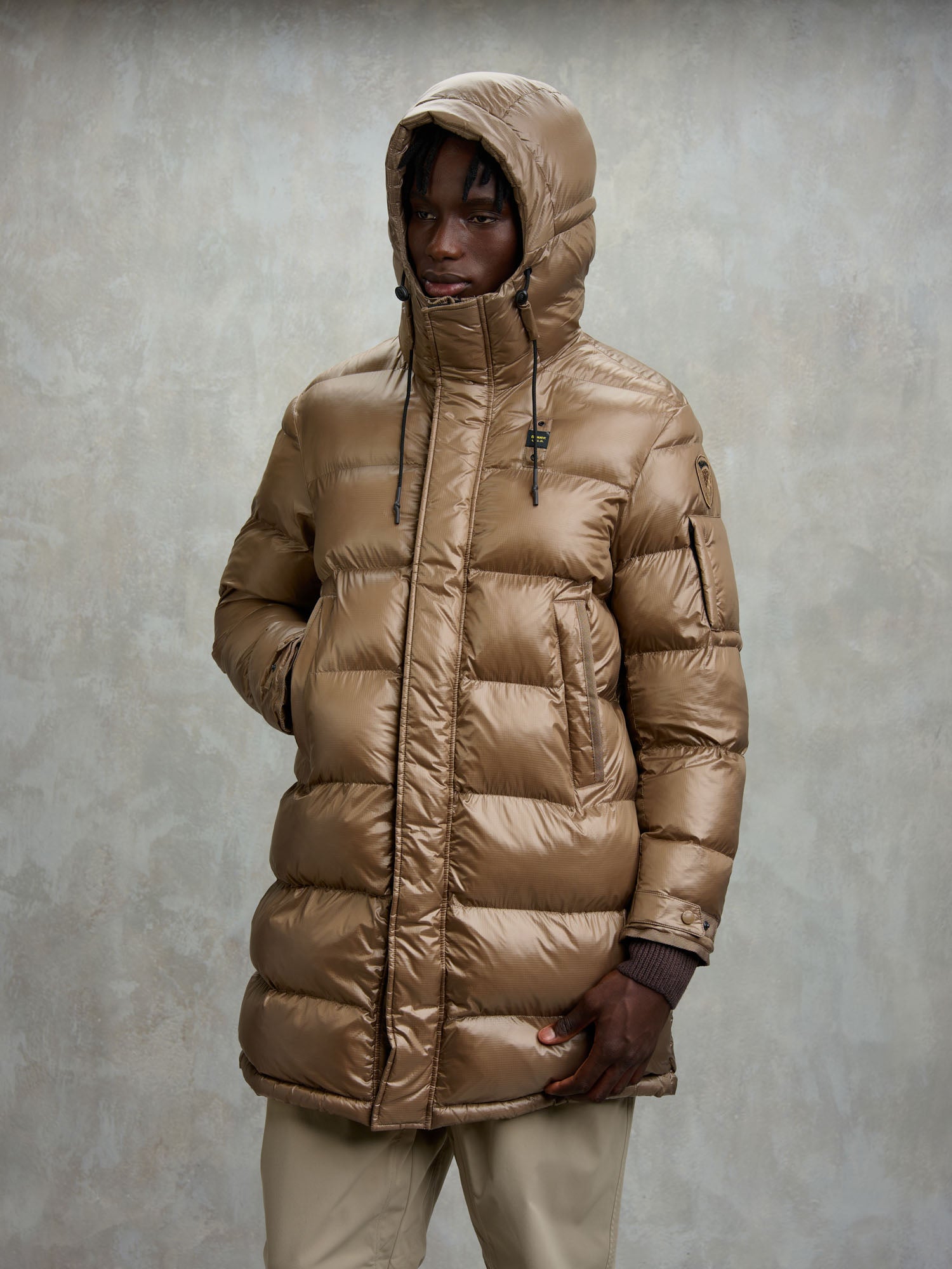 Blauer Steppjacke ALDRICH