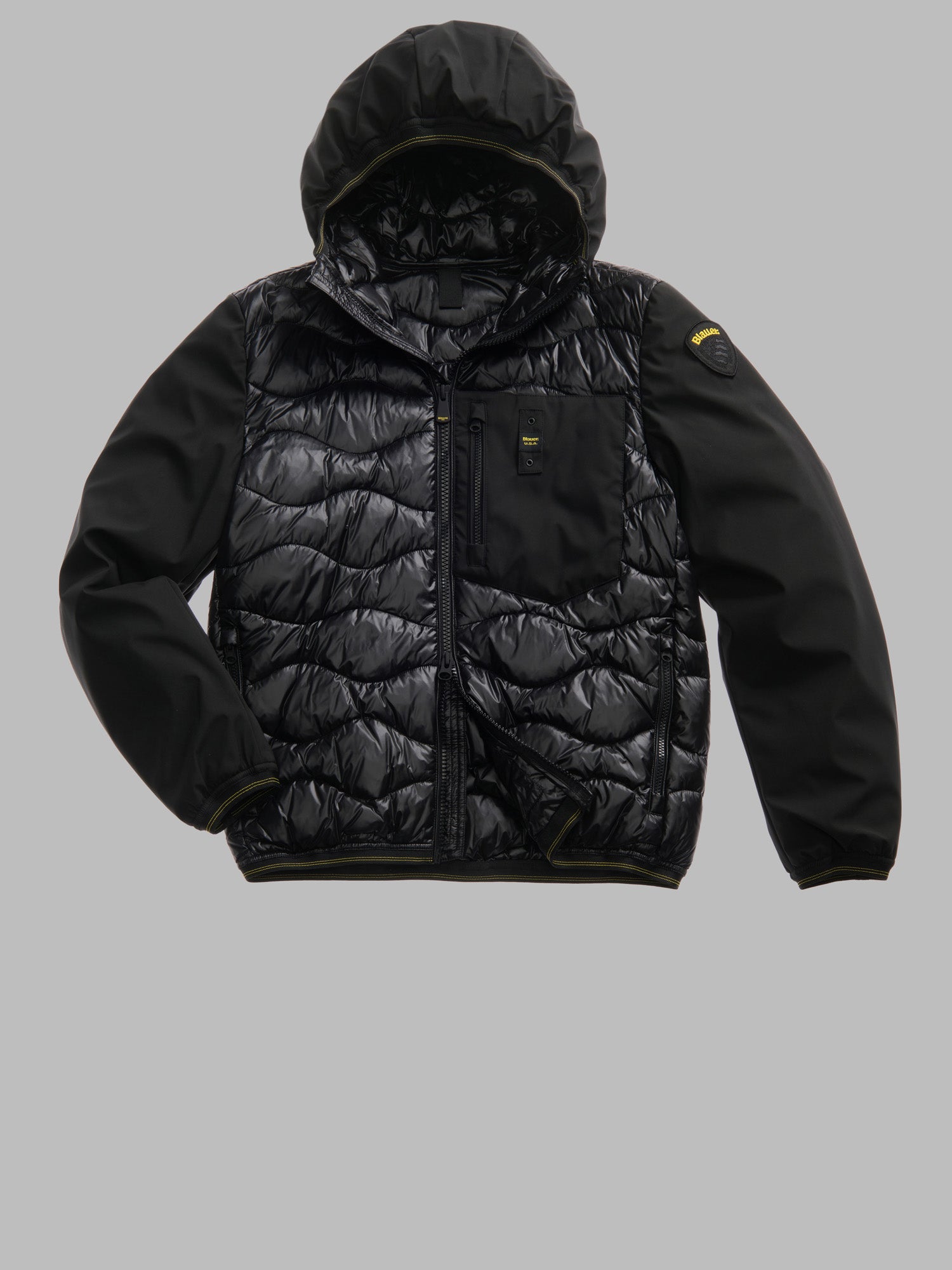 Blauer Daunenjacke ALBERT