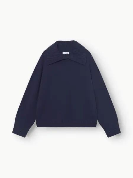 SoSue Merino Polo Pullover