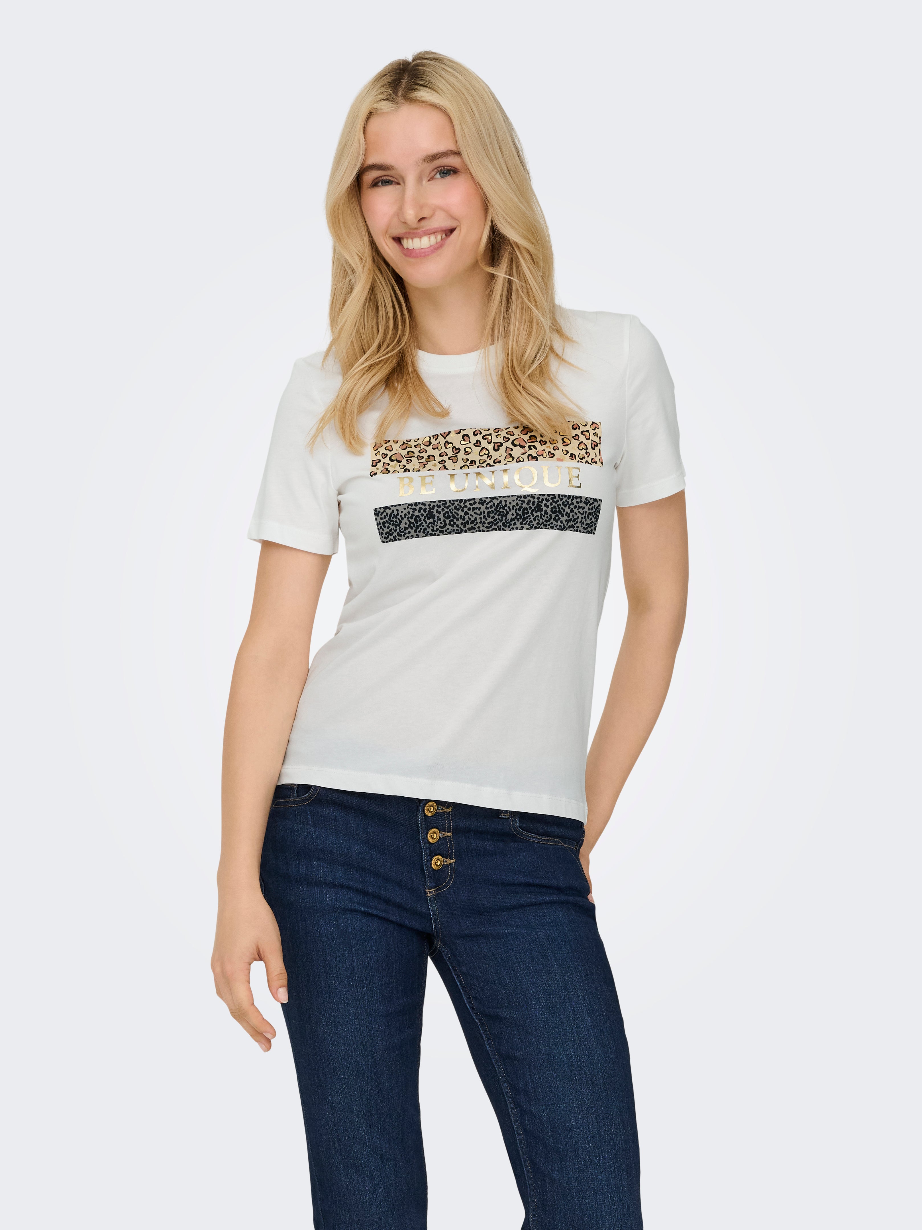 Only LEO PRINT T-Shirt ONLTANYA