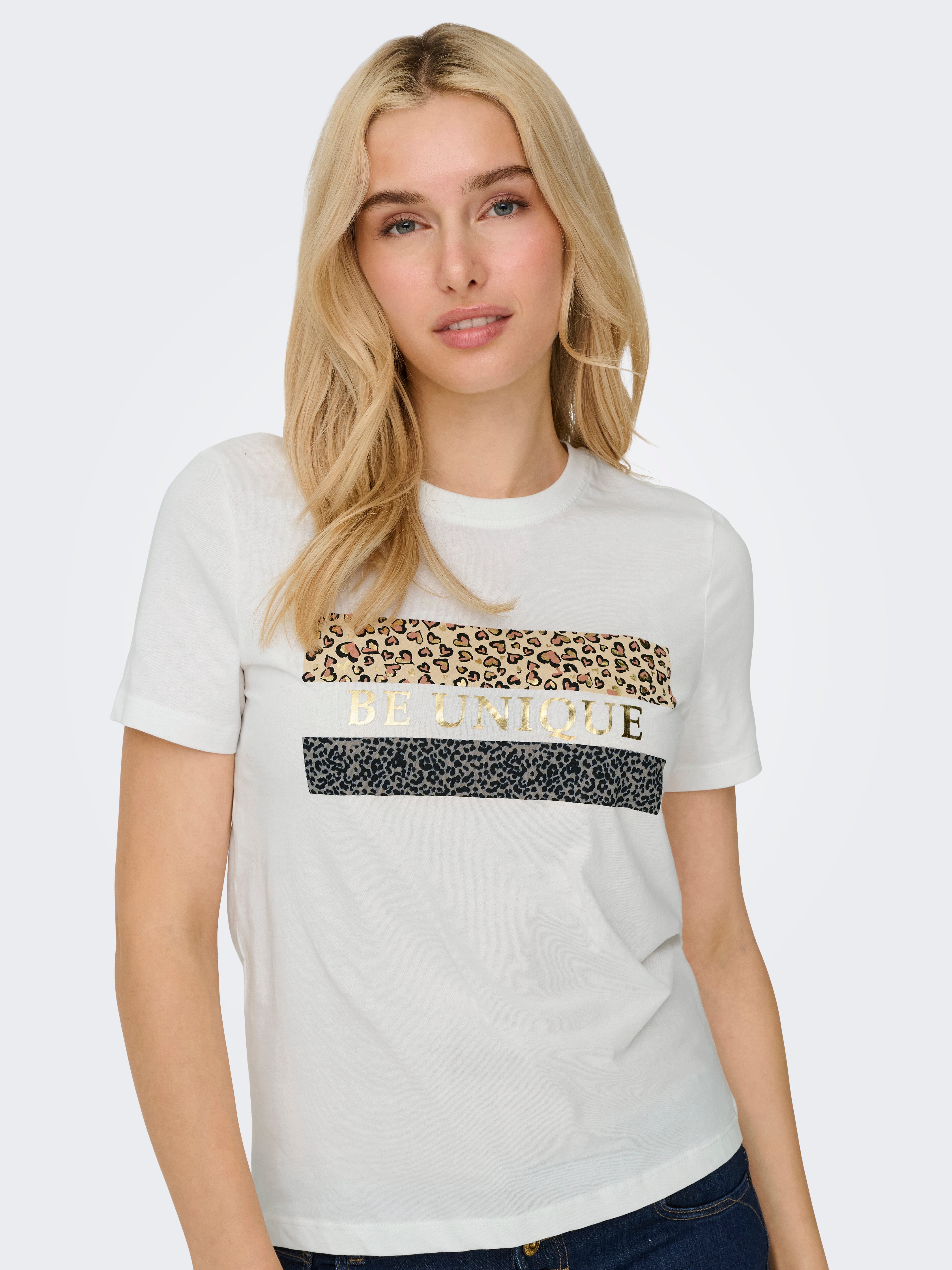Only LEO PRINT T-Shirt ONLTANYA